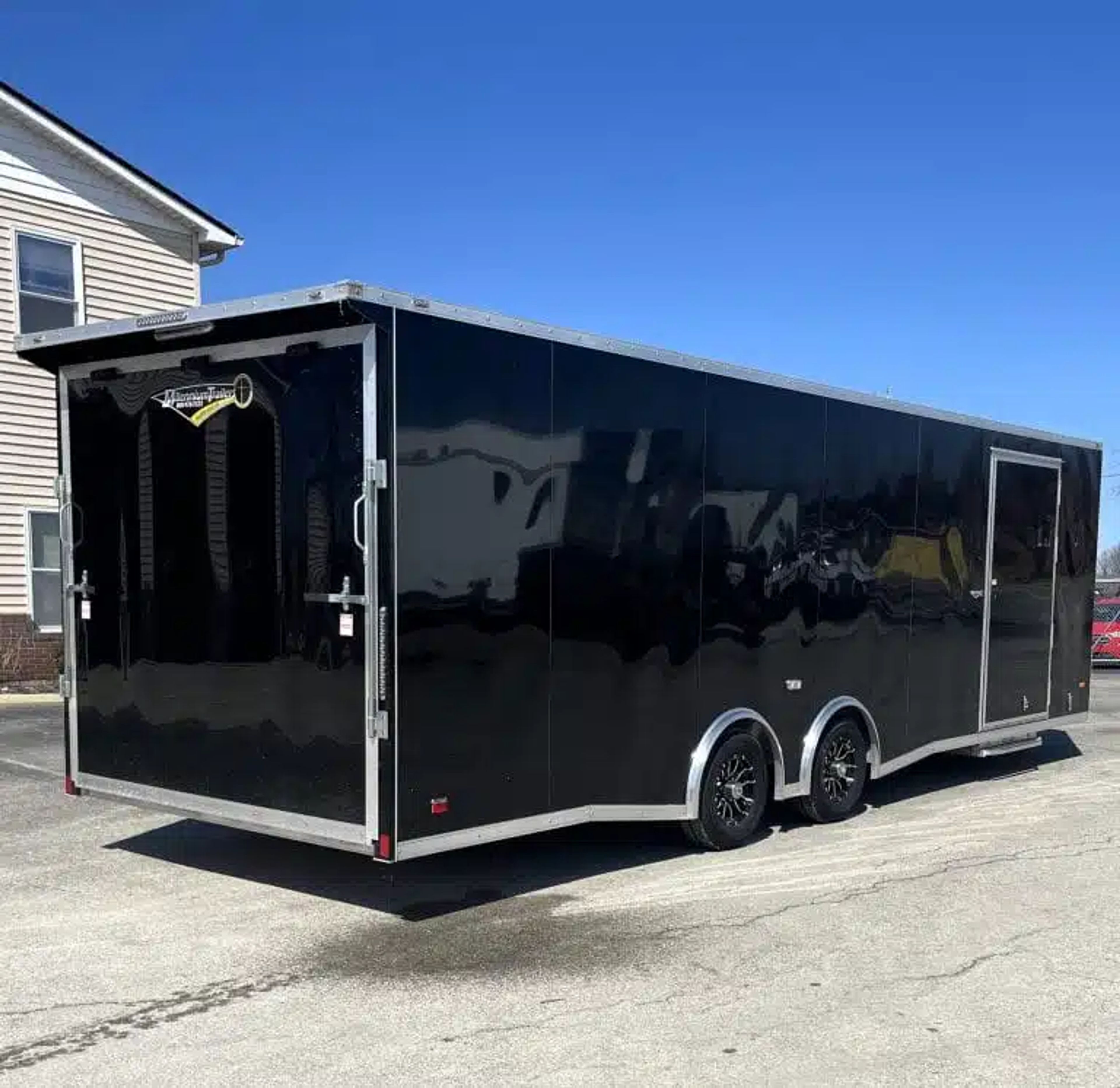 Enclosed Car Hauler 2026 26ft. Aluminum Blaze w/Finished Interior & Aluminum — view 3