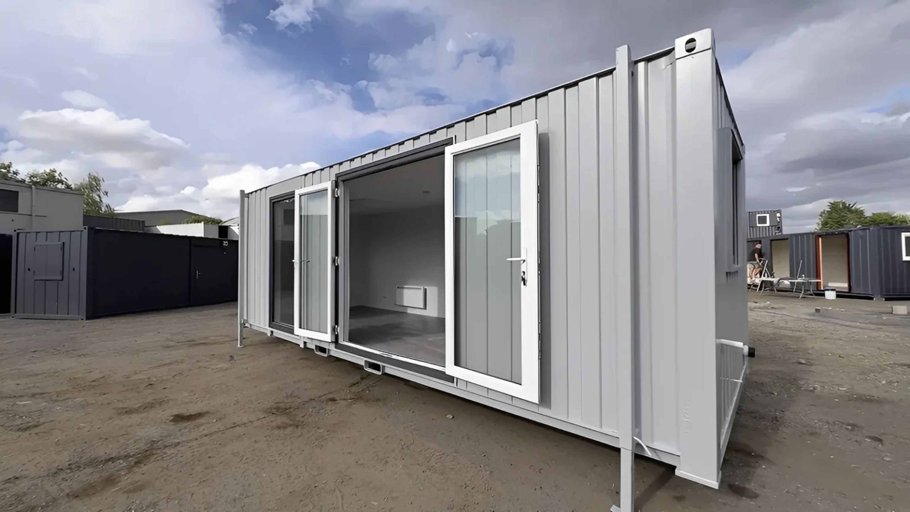 24ft x 9ft Site Office with Toilet – Sales Office / Marketing Suite / Portable — view 6