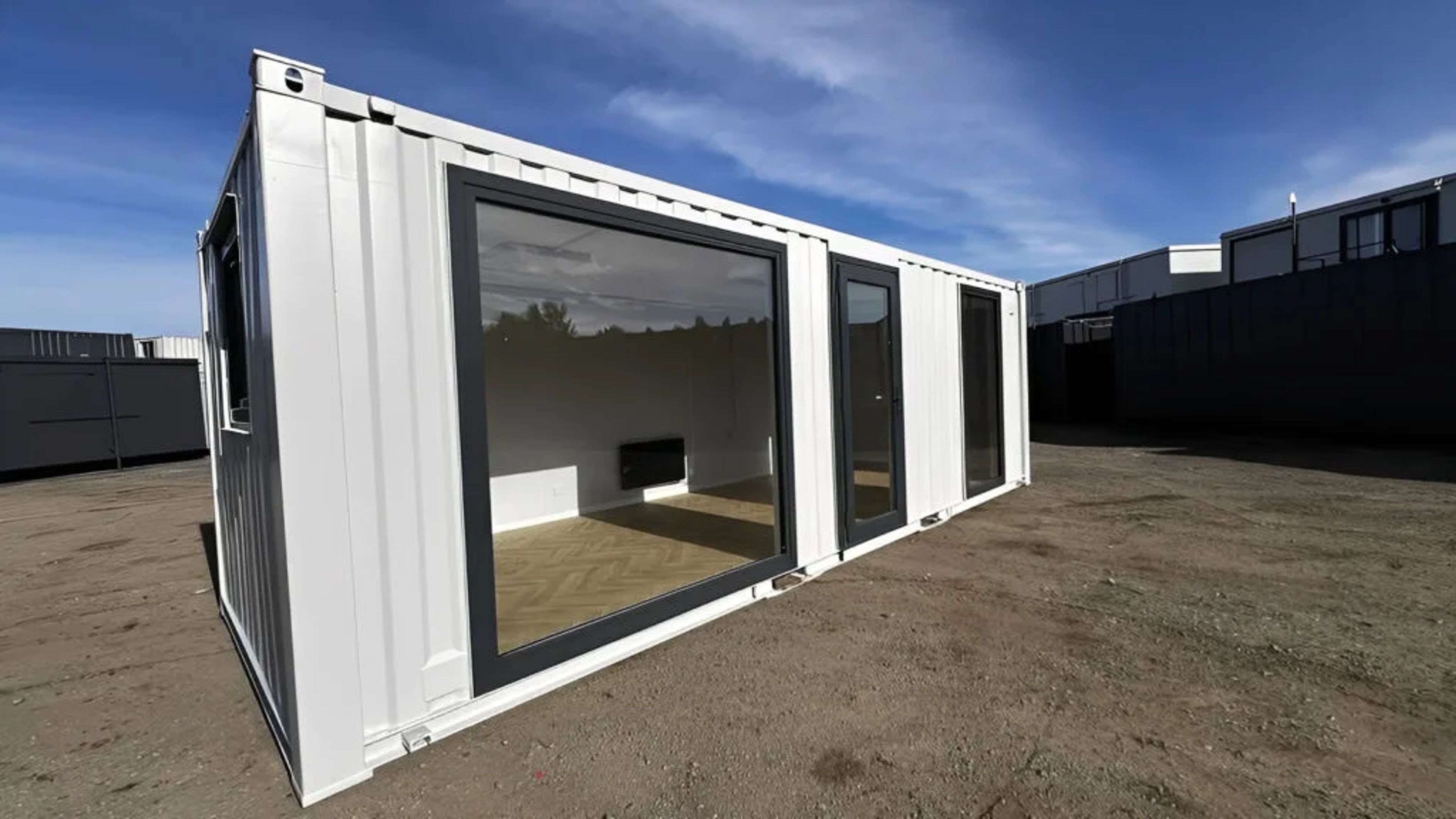 24ft x 9ft Site Office / Marketing Suite – Portable Sales Office or Site Cabin — view 2