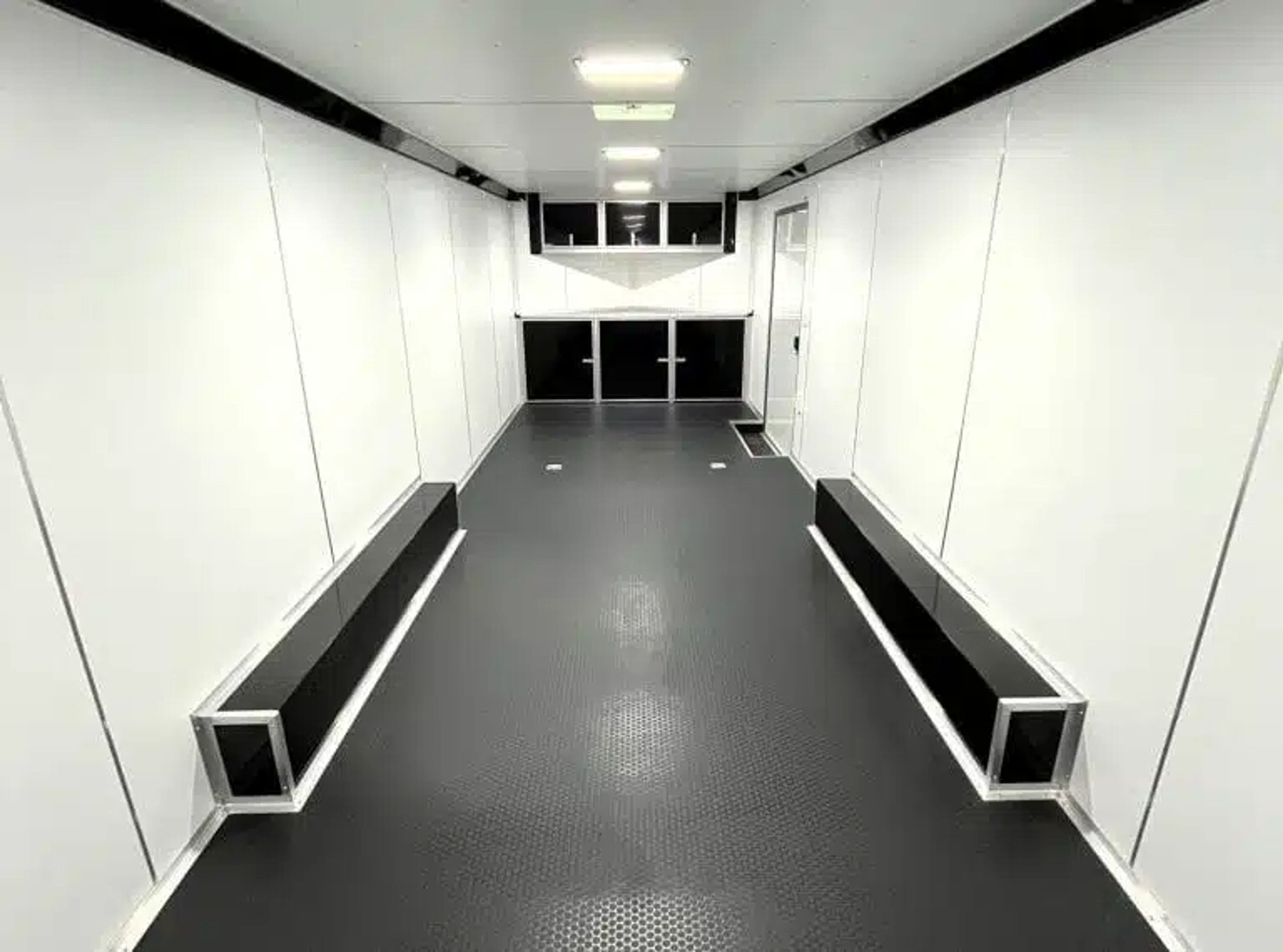 Enclosed Car Hauler 2025 26ft. Blaze w/Cabinets, Flooring, Alum Wheels, Spread — view 2