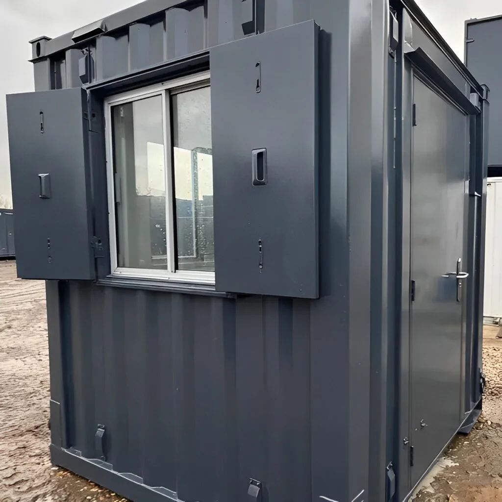 7ft x 7ft Shipping Container Office | Portable Building | Anti-Vandal Building