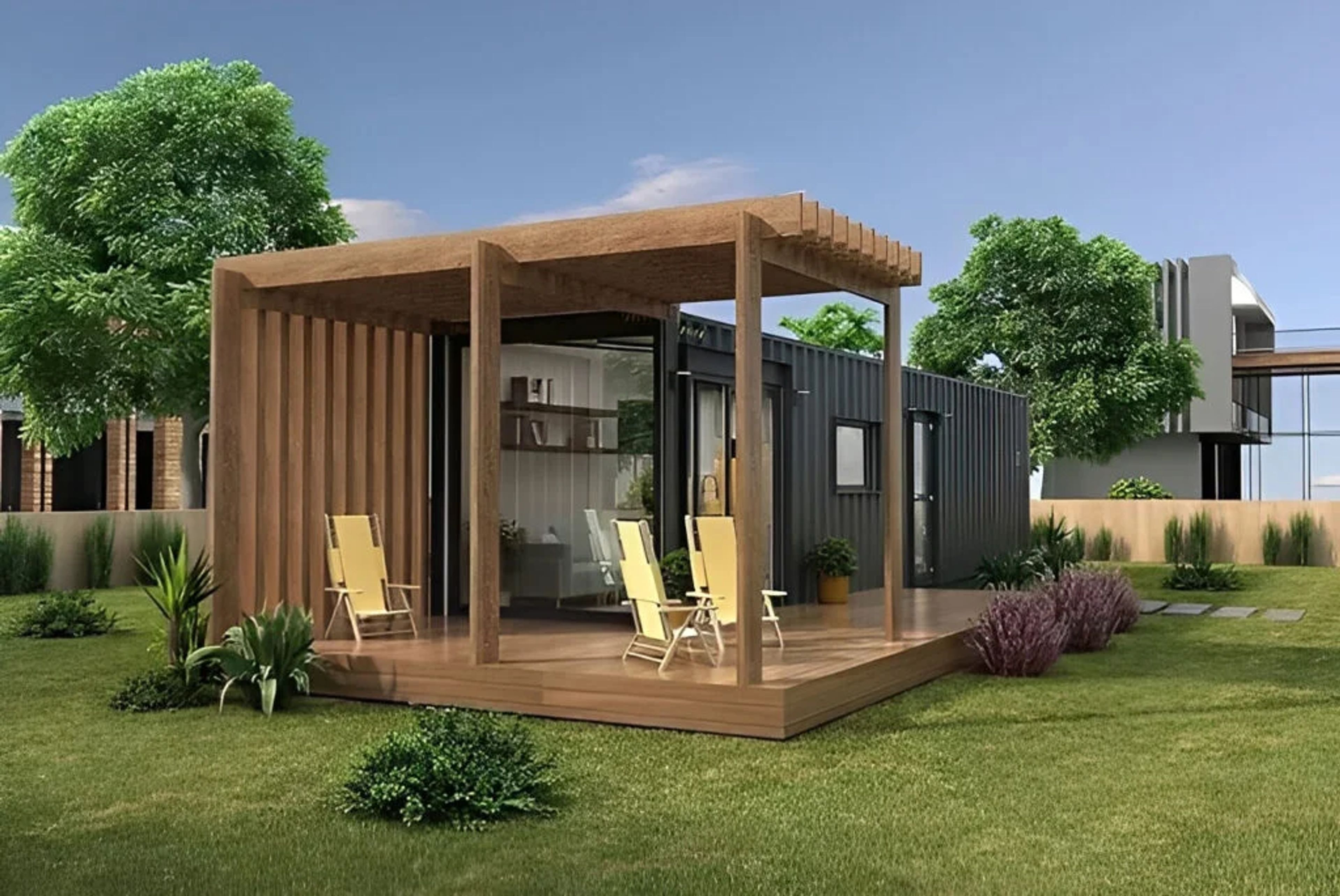 40ft Living Container House – Shipping Container Home — view 2