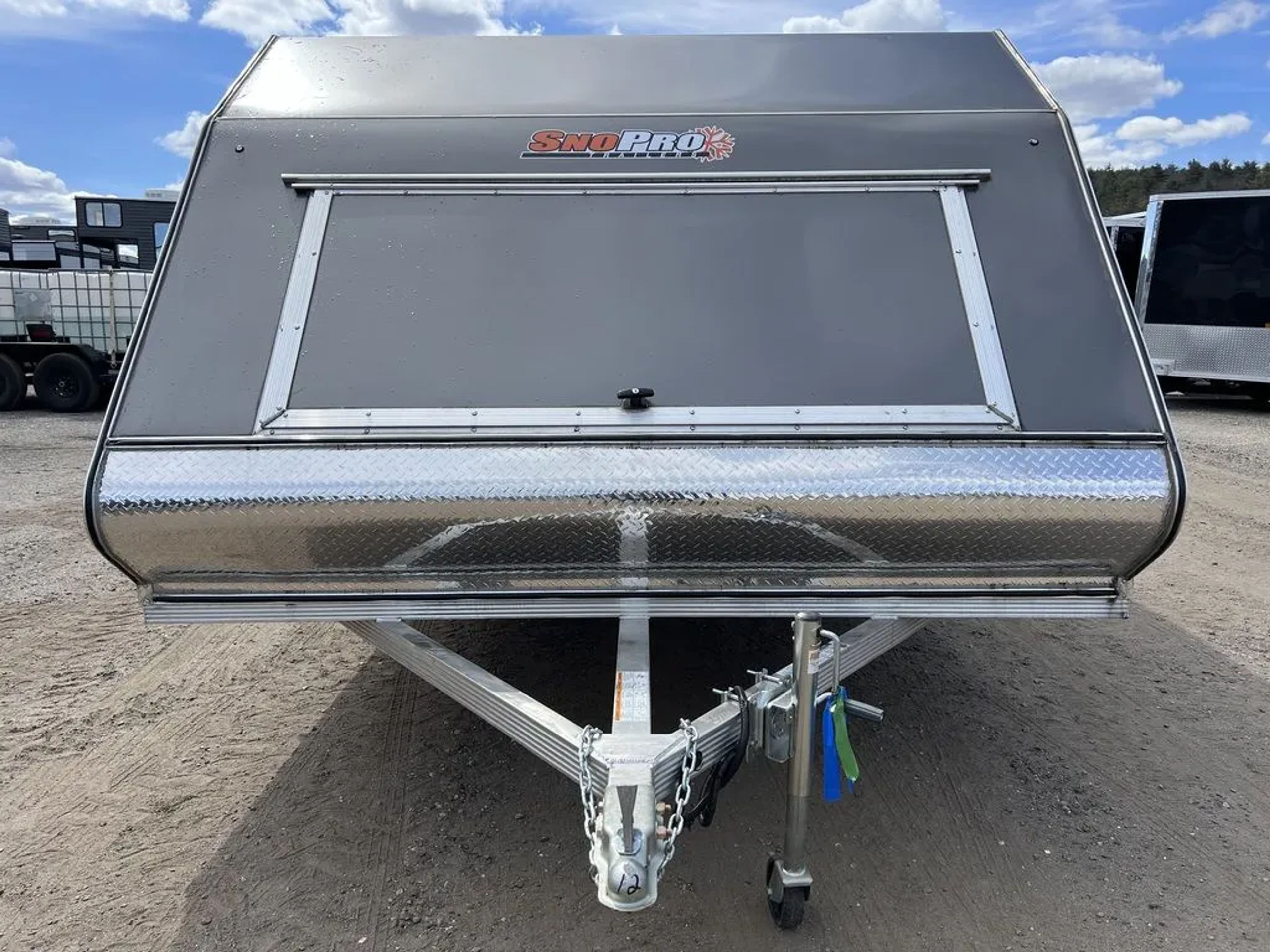 Sno Pro 101×12 Aluminum 2-Place Snowmobile Trailer w/Galvanized Package — view 9