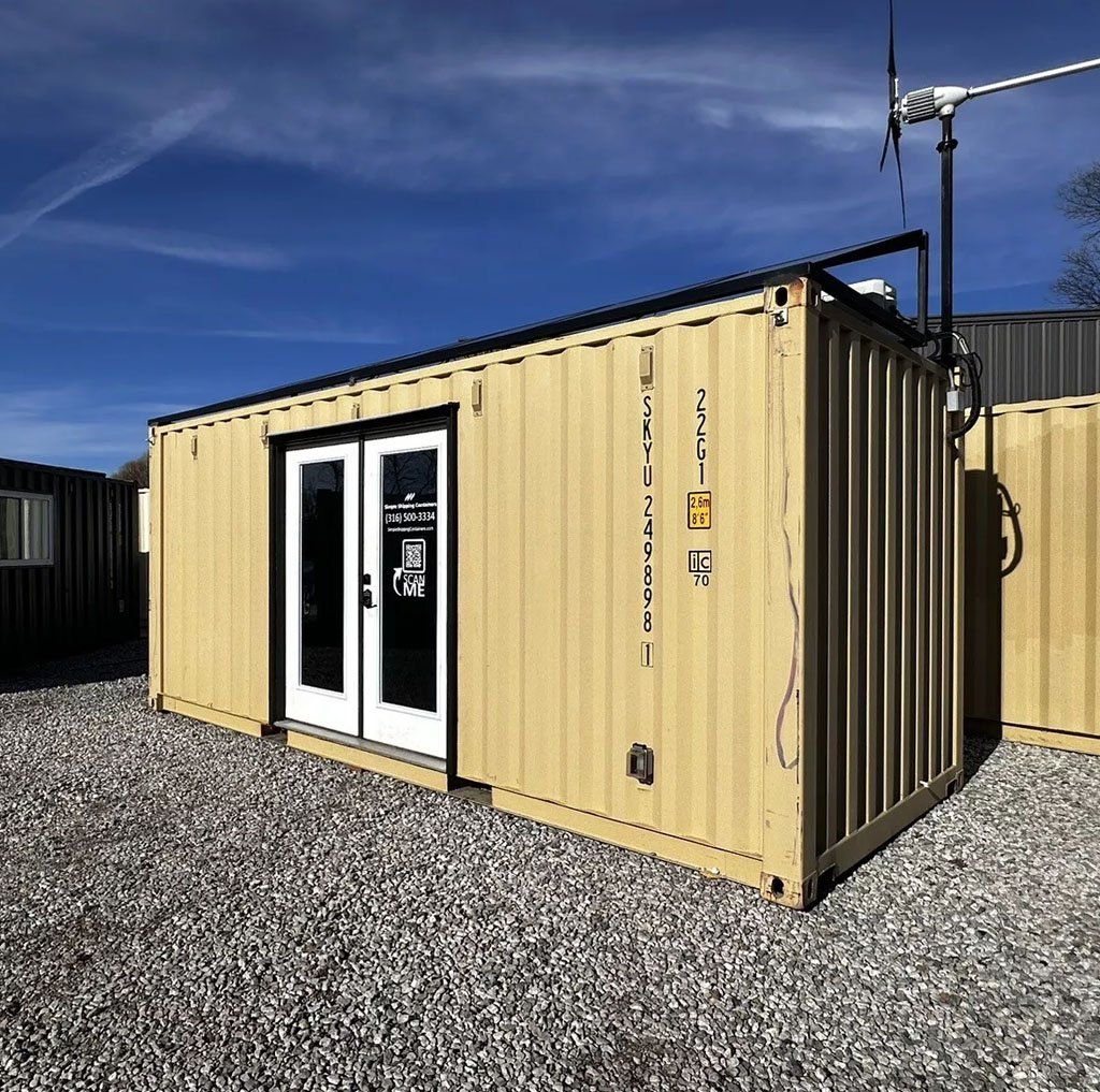 20ft Shipping Container Office Solar Off Grid Or Grid