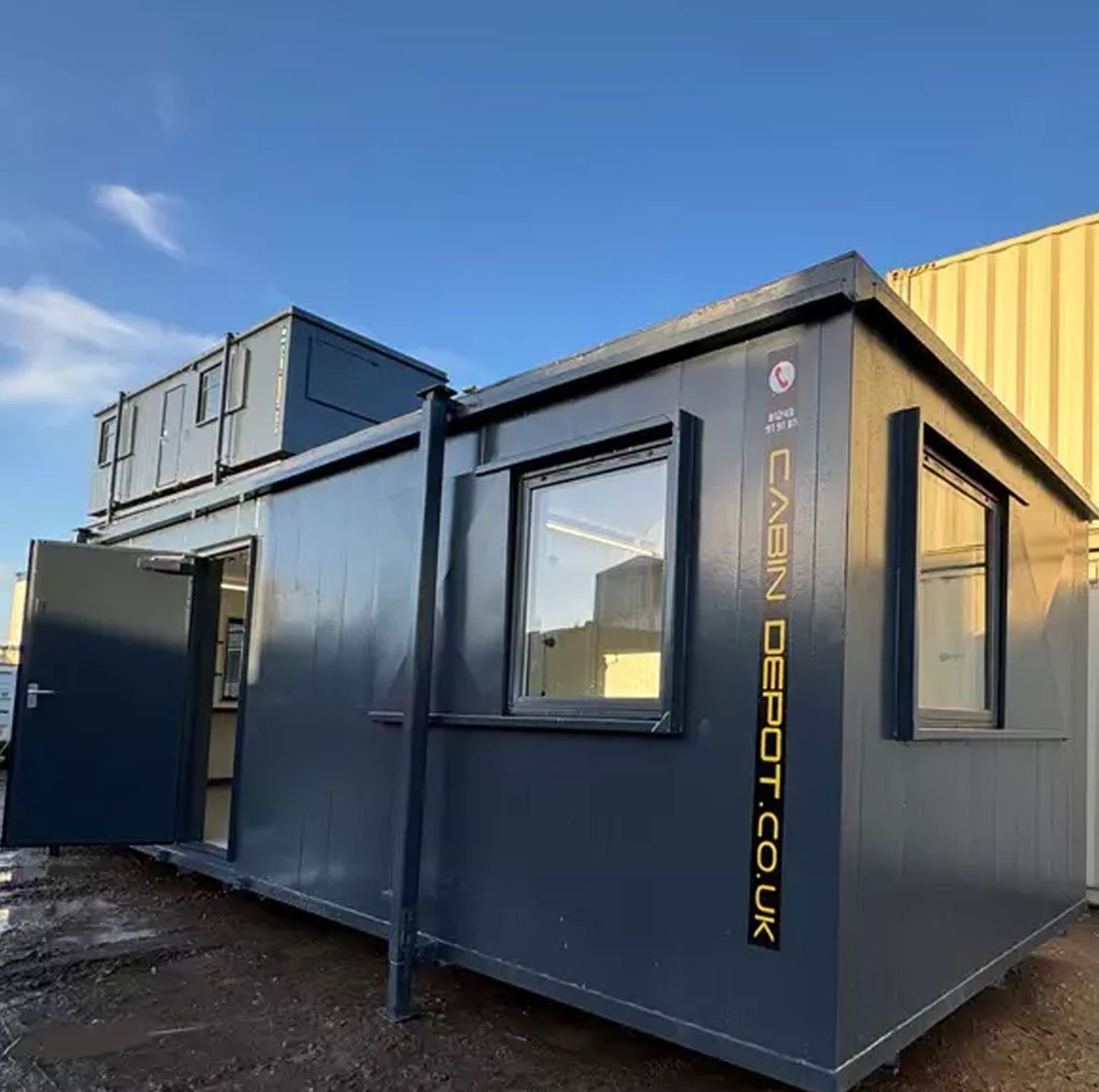 32x10ft Cabin | Office / Canteen | Anti-Vandal Cabin | Portable Building