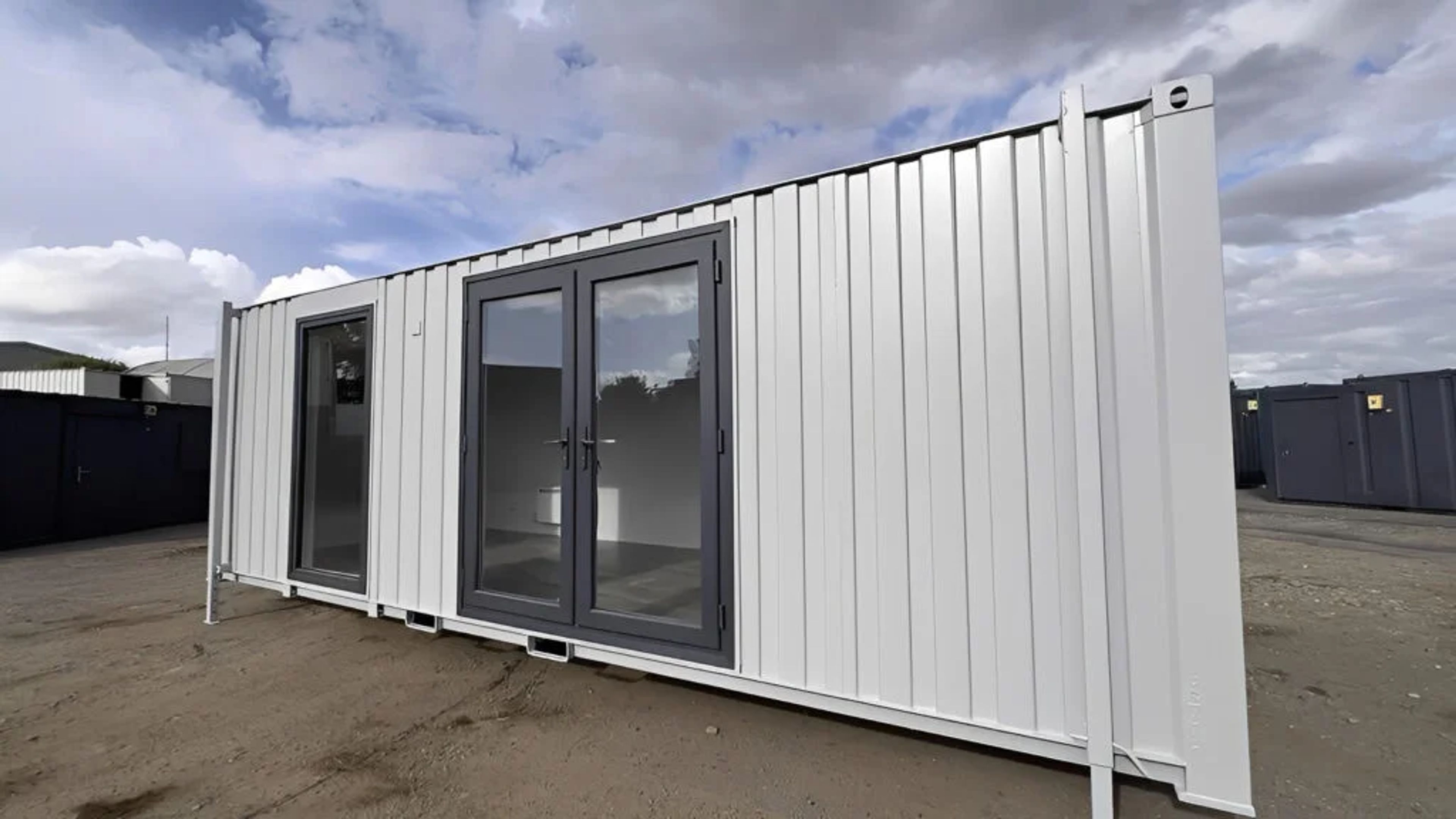 24ft x 9ft Site Office with Toilet – Sales Office / Marketing Suite / Portable — view 5