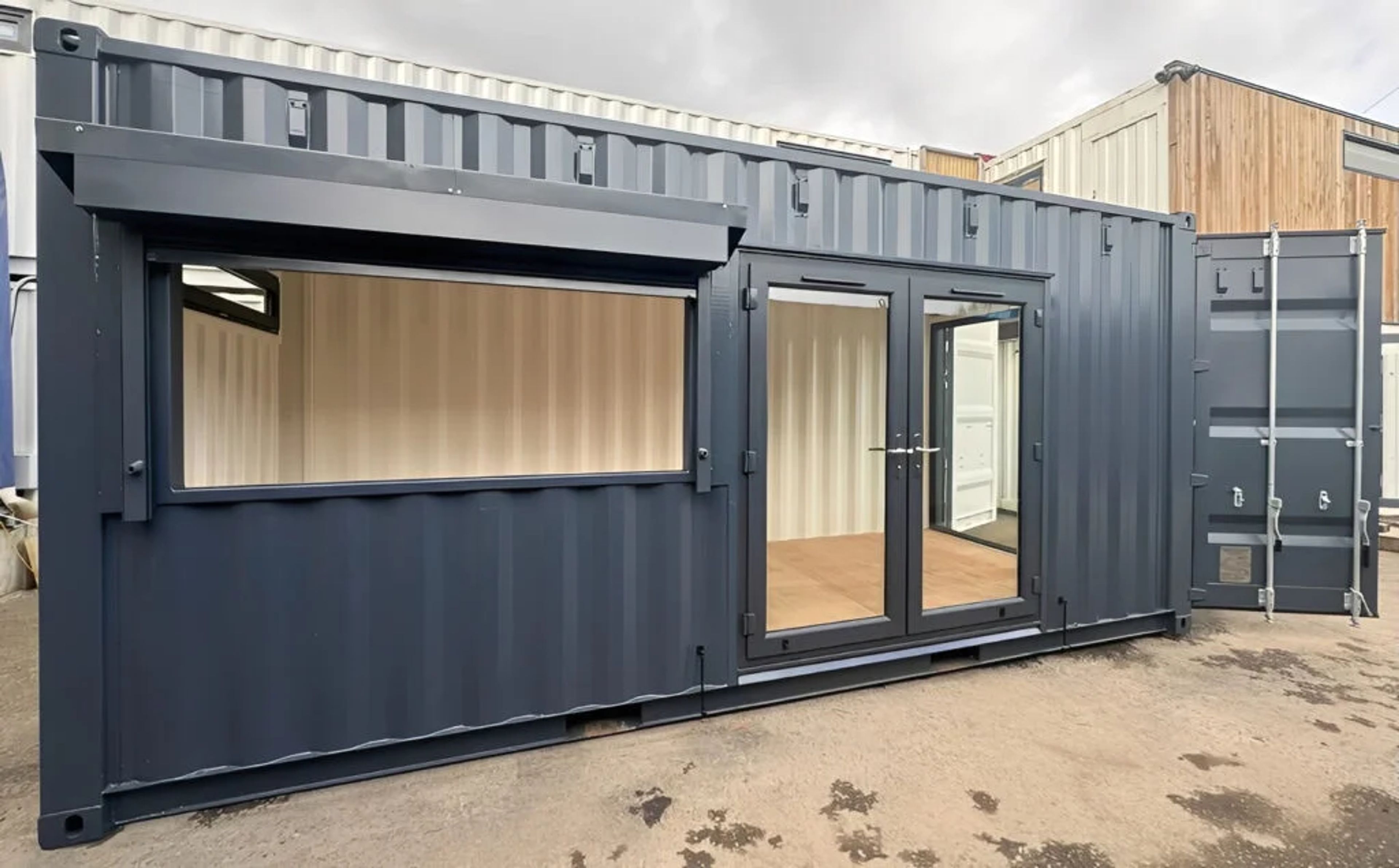 20ft x 8ft Custom Shipping Container Conversion – Portable Building — view 9