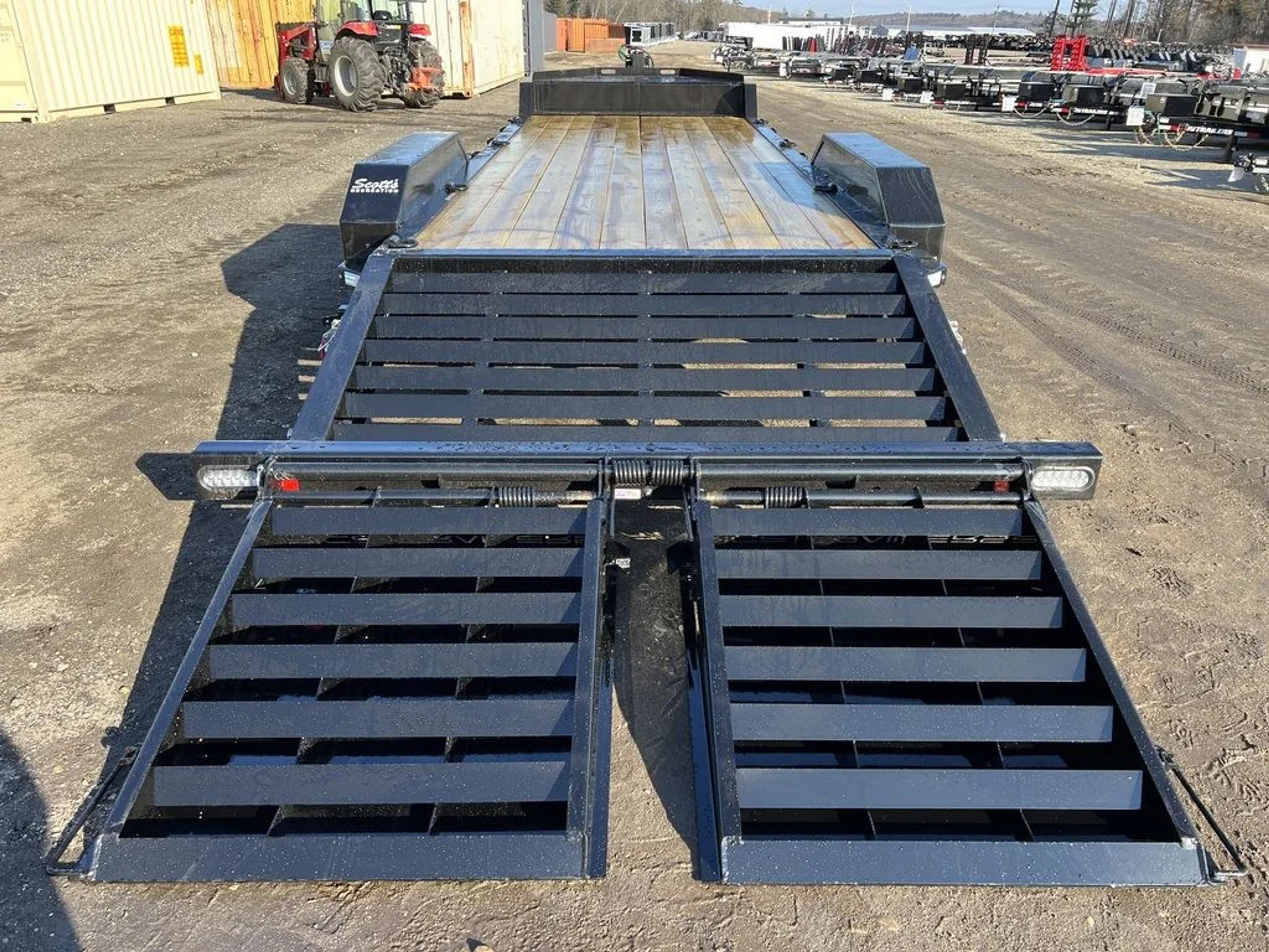 2024 Rice Trailers 7X18 Promax Industrial 21K Equipment w/Hydraulic Jack & Full — view 7