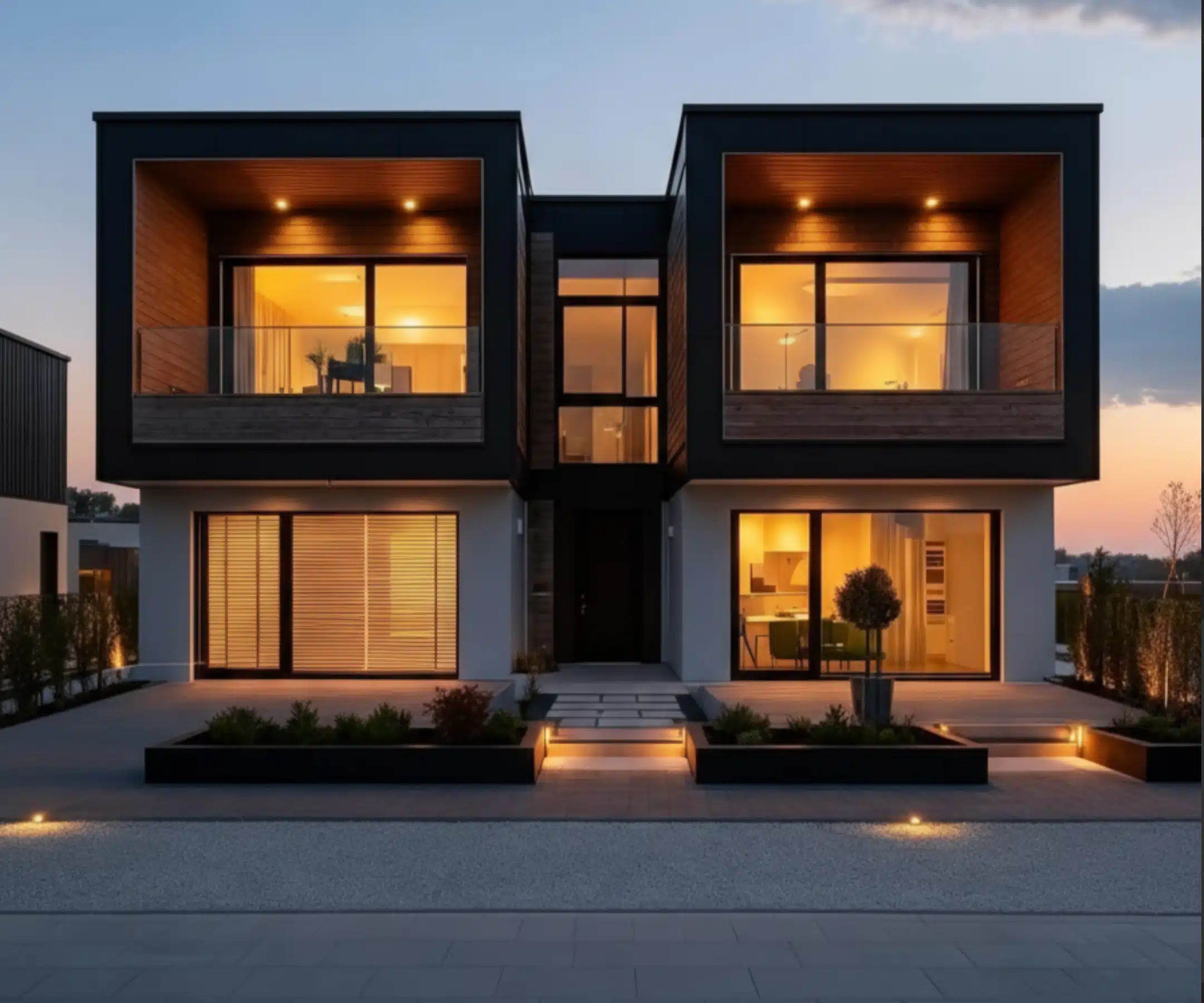 Luxury 3 Bedroom Prefabricated Modular Container Home Villa for Sale