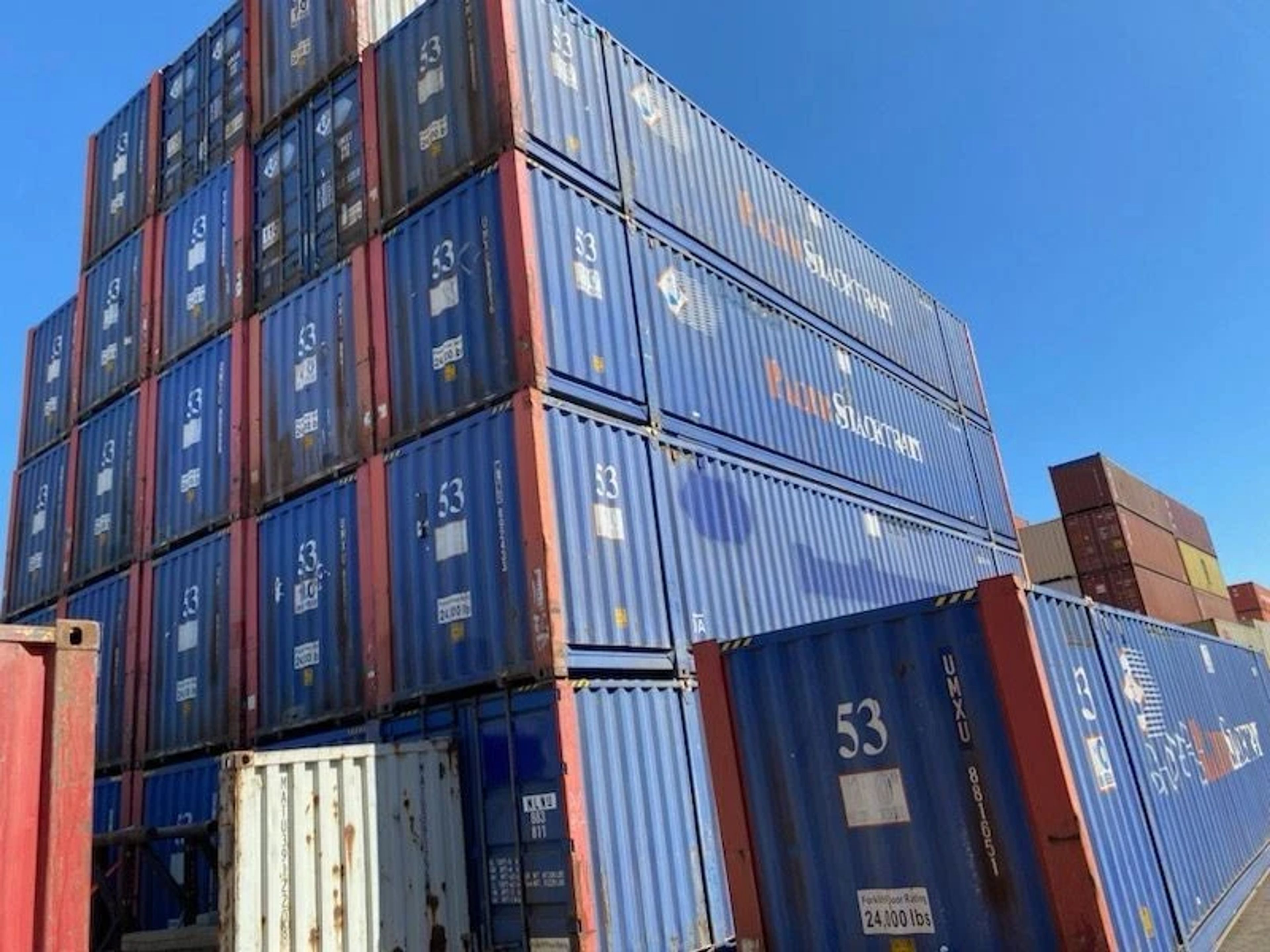 53′ High Cube Steel Shipping Container — view 13