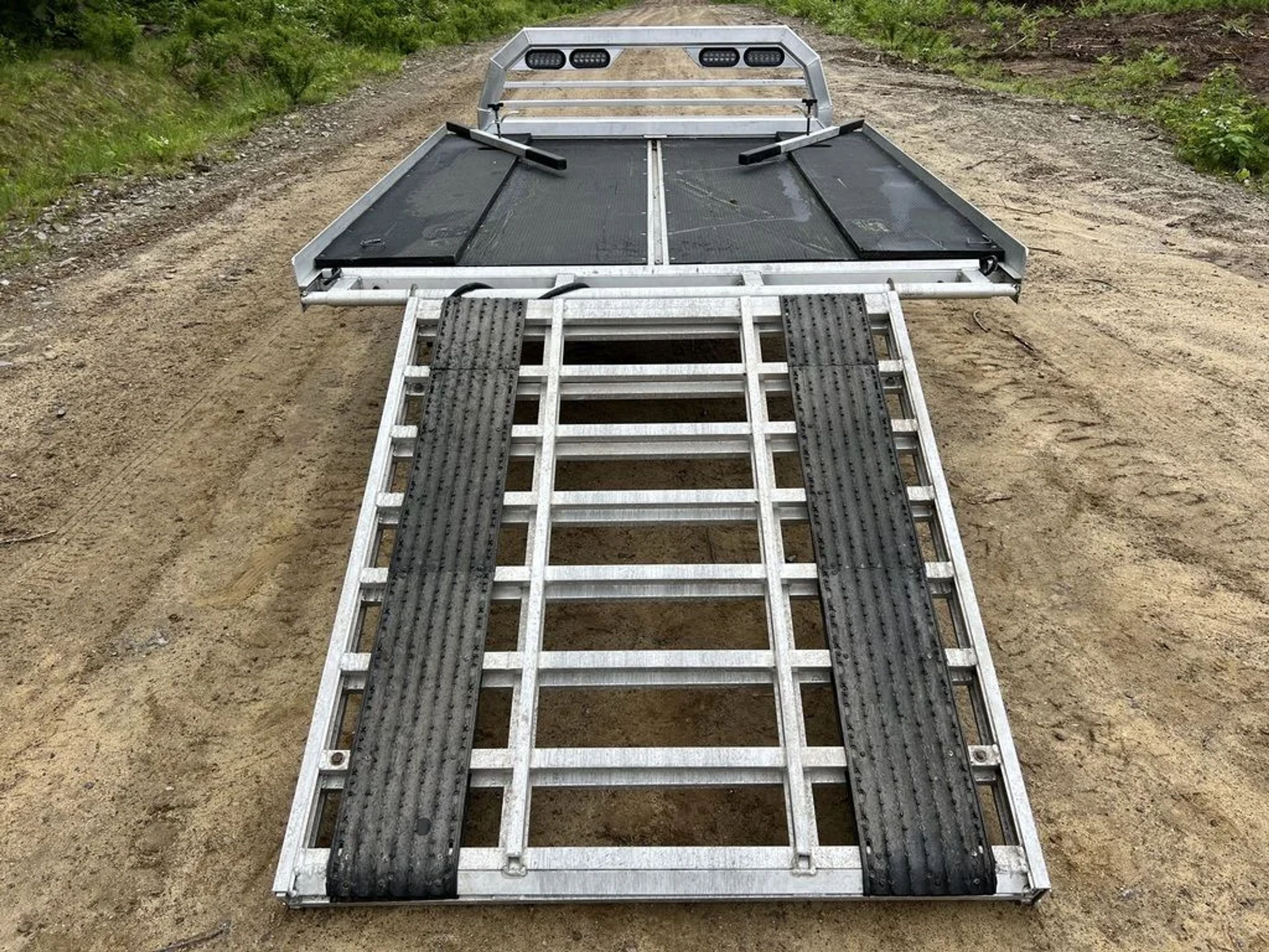 Sno Pro 7ft Aluminum Sled Deck w/Sliding Sides & Telescoping — view 8