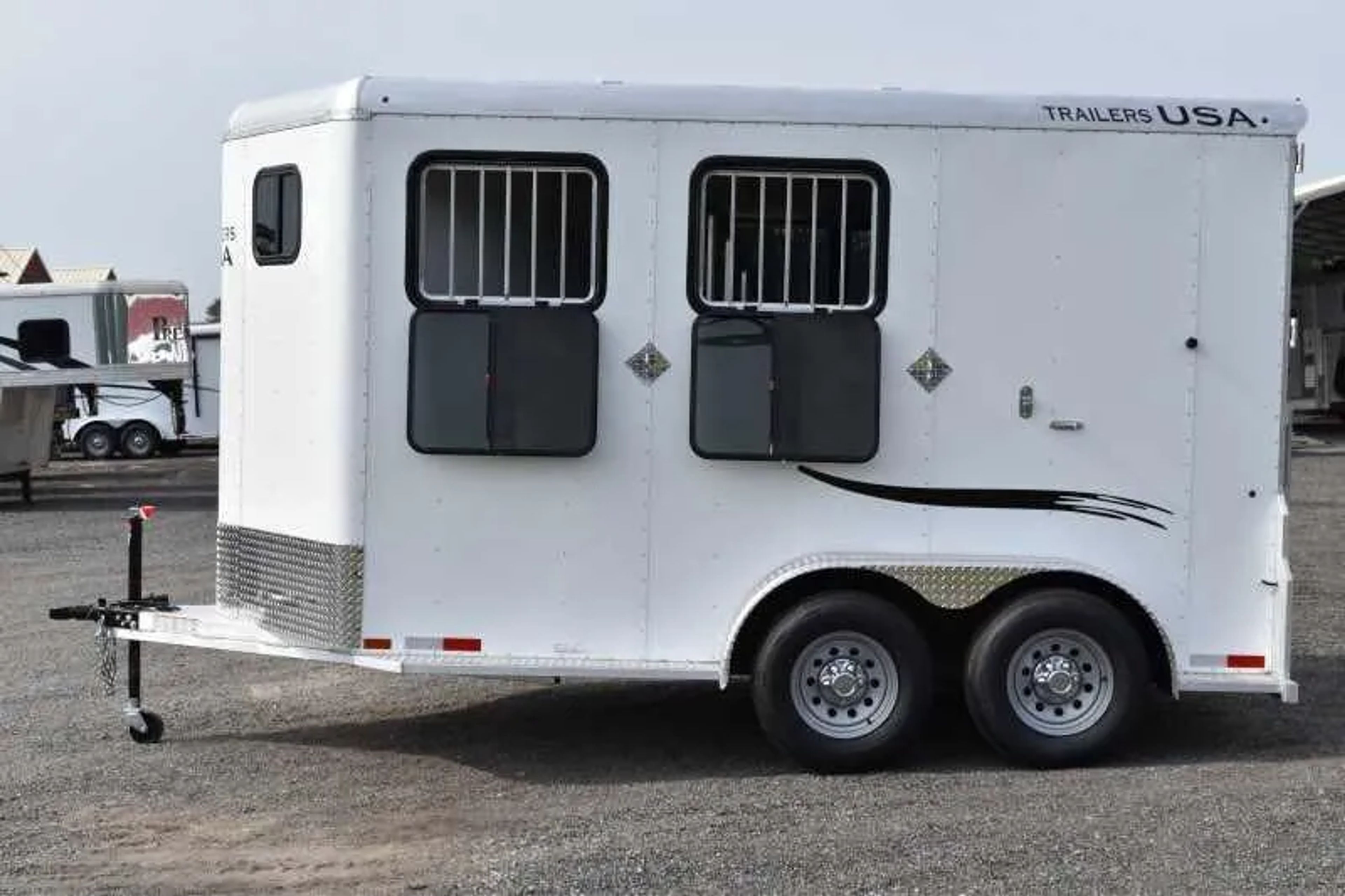 2019 Trailers USA 2HSLBPDLX 2 Horse Trailer — view 13