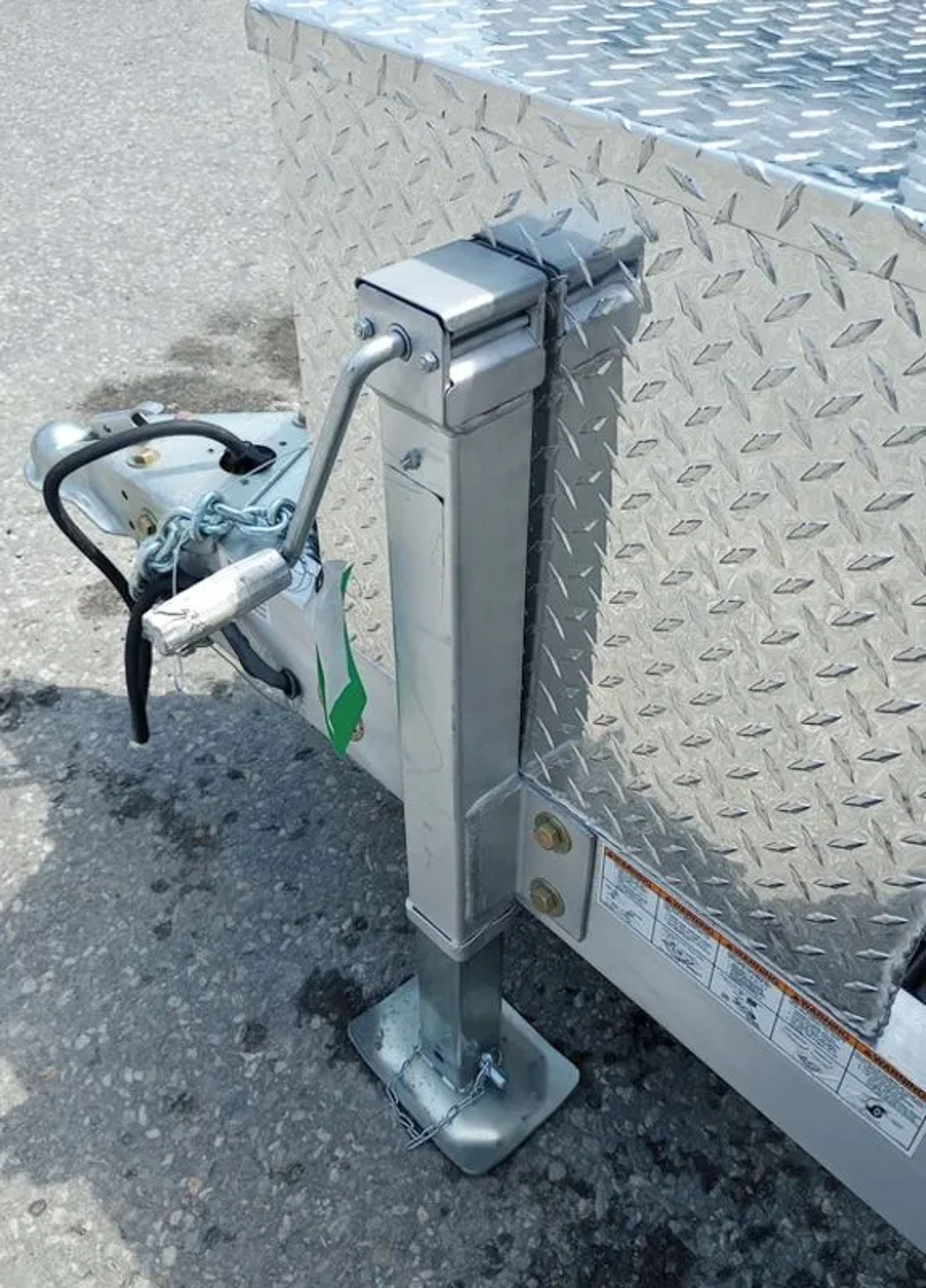 2025 Mission Trailers 7×16 14K Aluminum Hydraulic Dump w/Ramps, HD D-Rings, — view 5