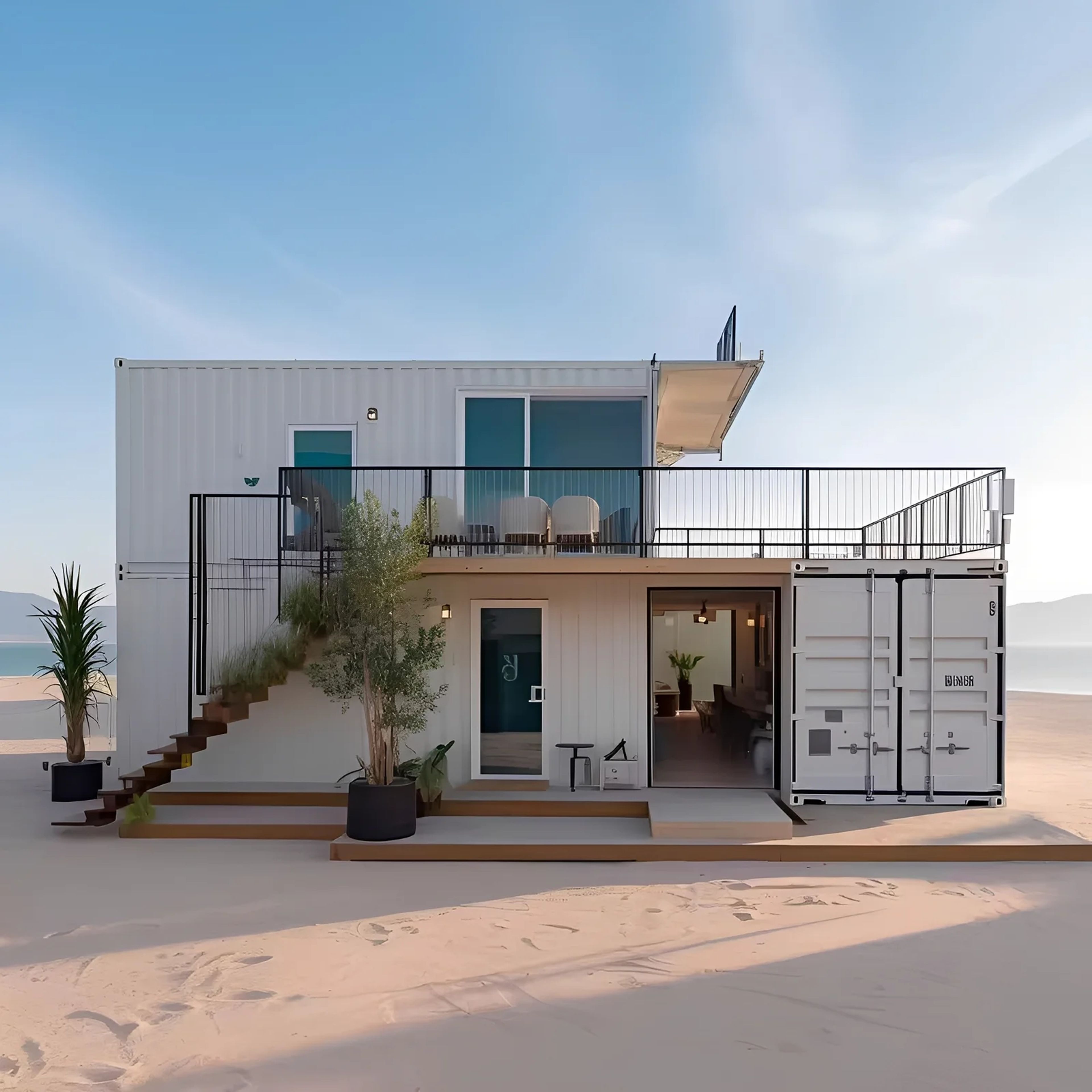 40ft Prefab Living Tiny Modular Shipping Container Home