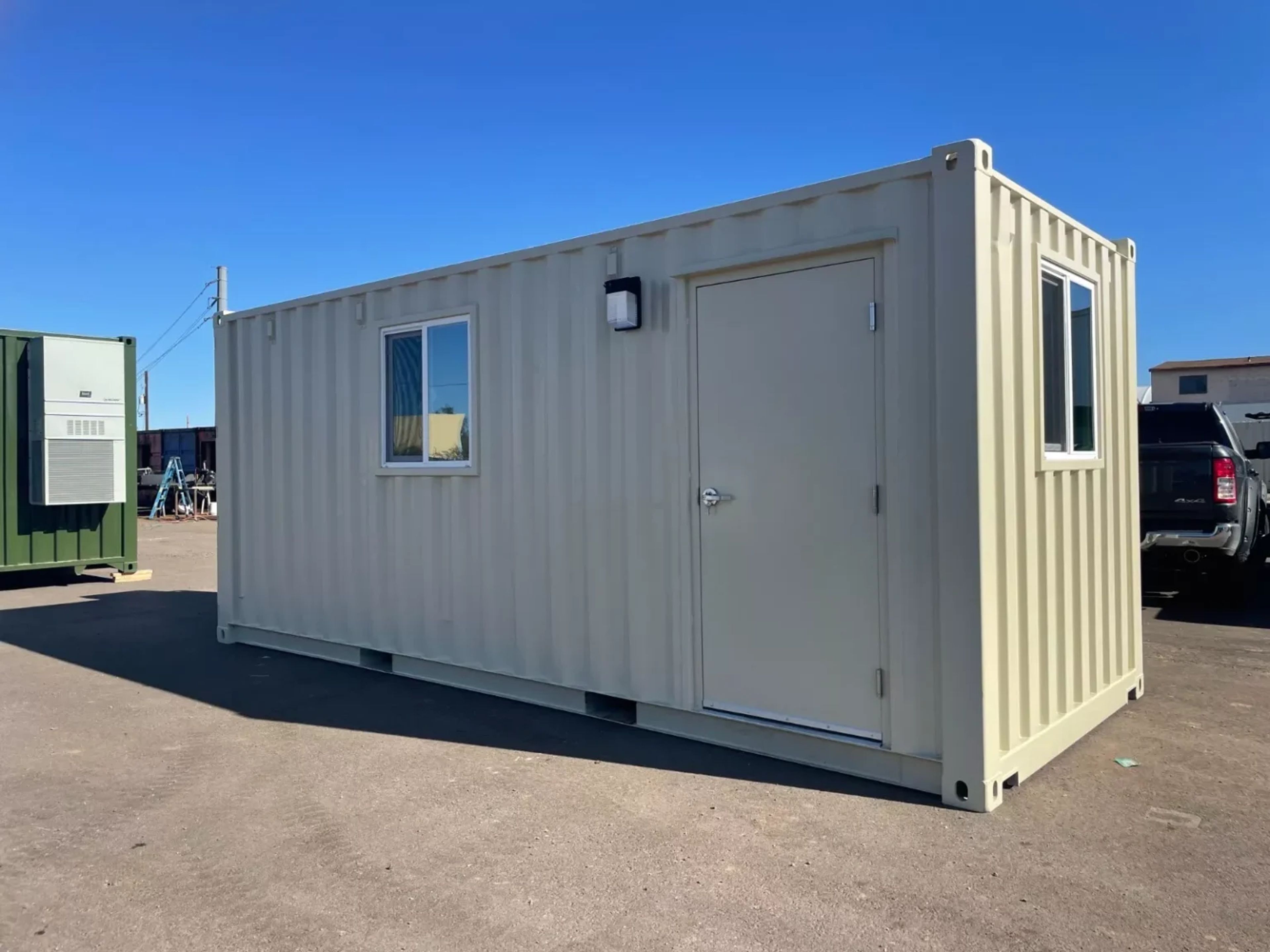 20 foot office refurbished shipping container — view 5