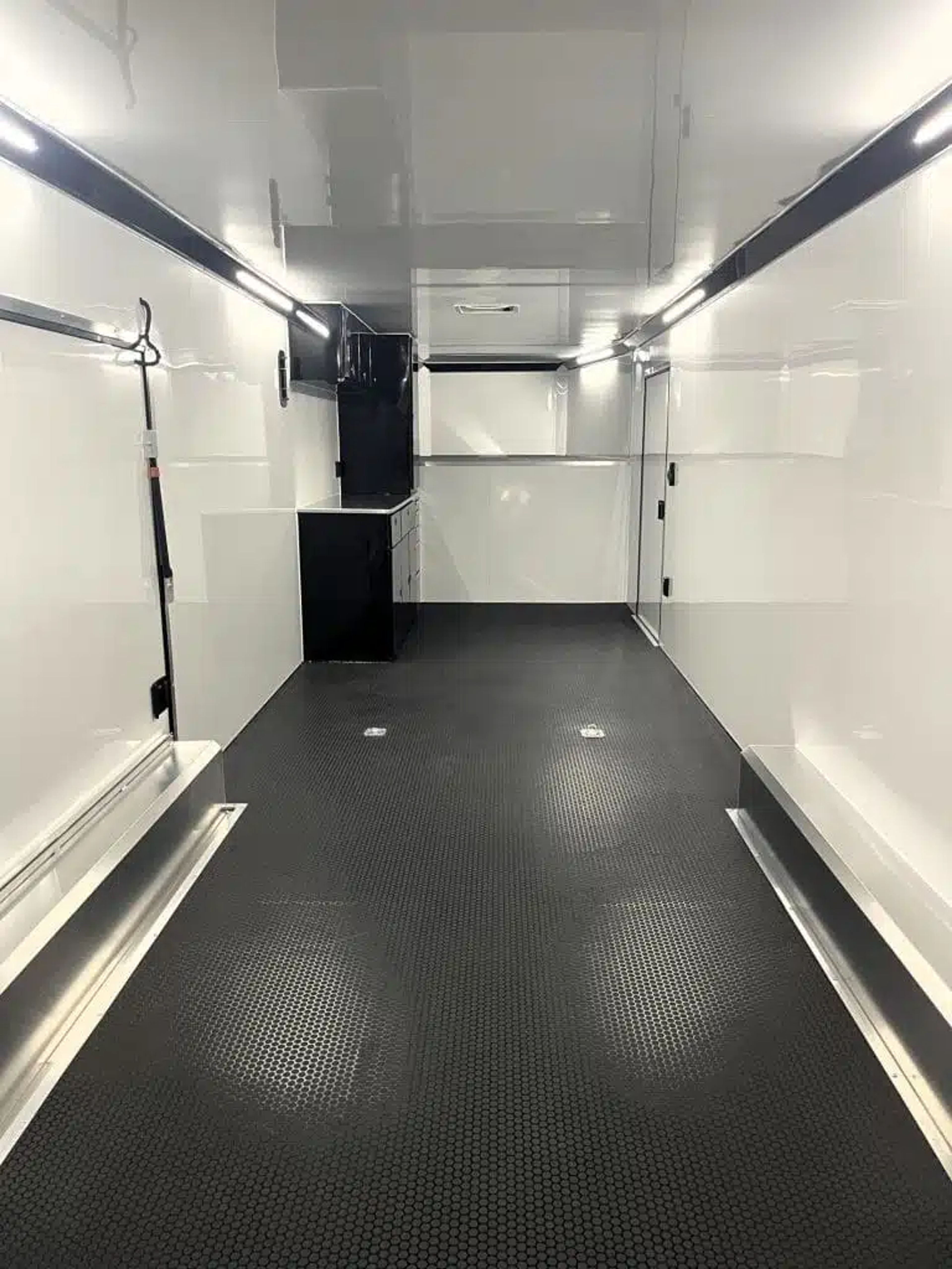 Enclosed ATC Gooseneck Car Trailer 2026 40ft. Aluminum ROM 500 w/Black Trim — view 2