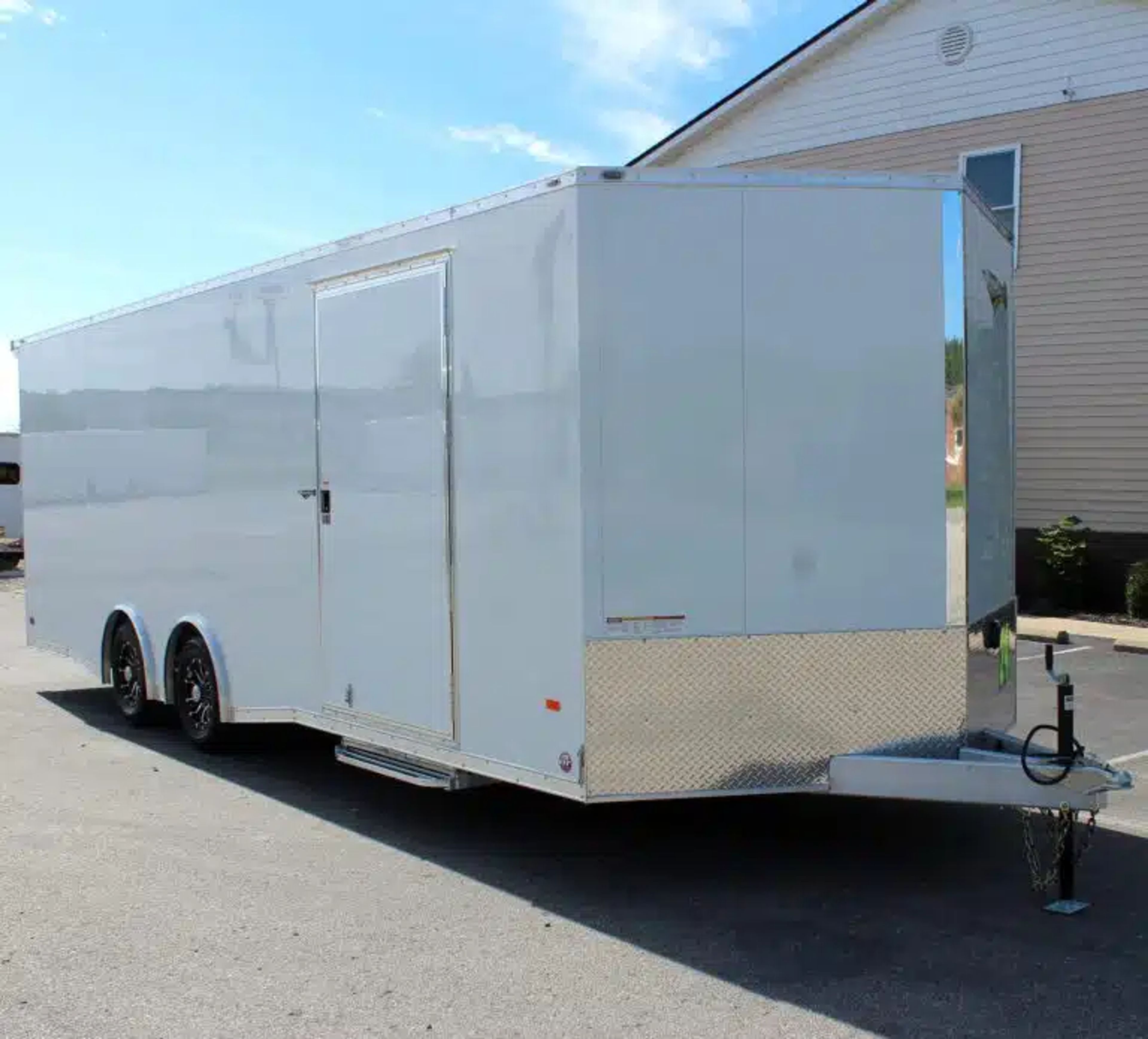 Enclosed Car Hauler 2026 24ft. Aluminum Blaze w/Finished Interior & Aluminum — view 3