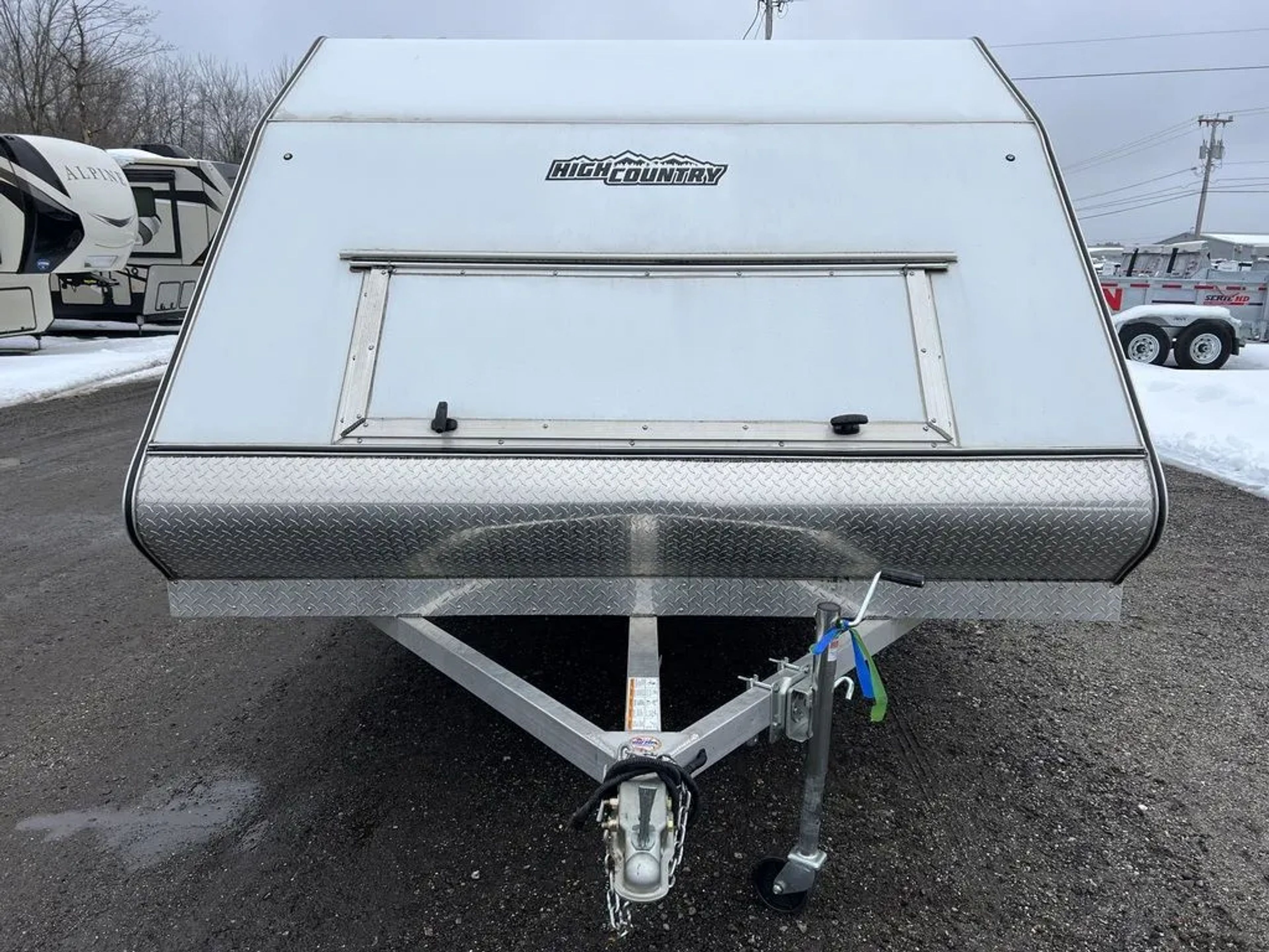 High Country Trailers 101×12 Aluminum 2-Place Hybrid w/Track Mats — view 11
