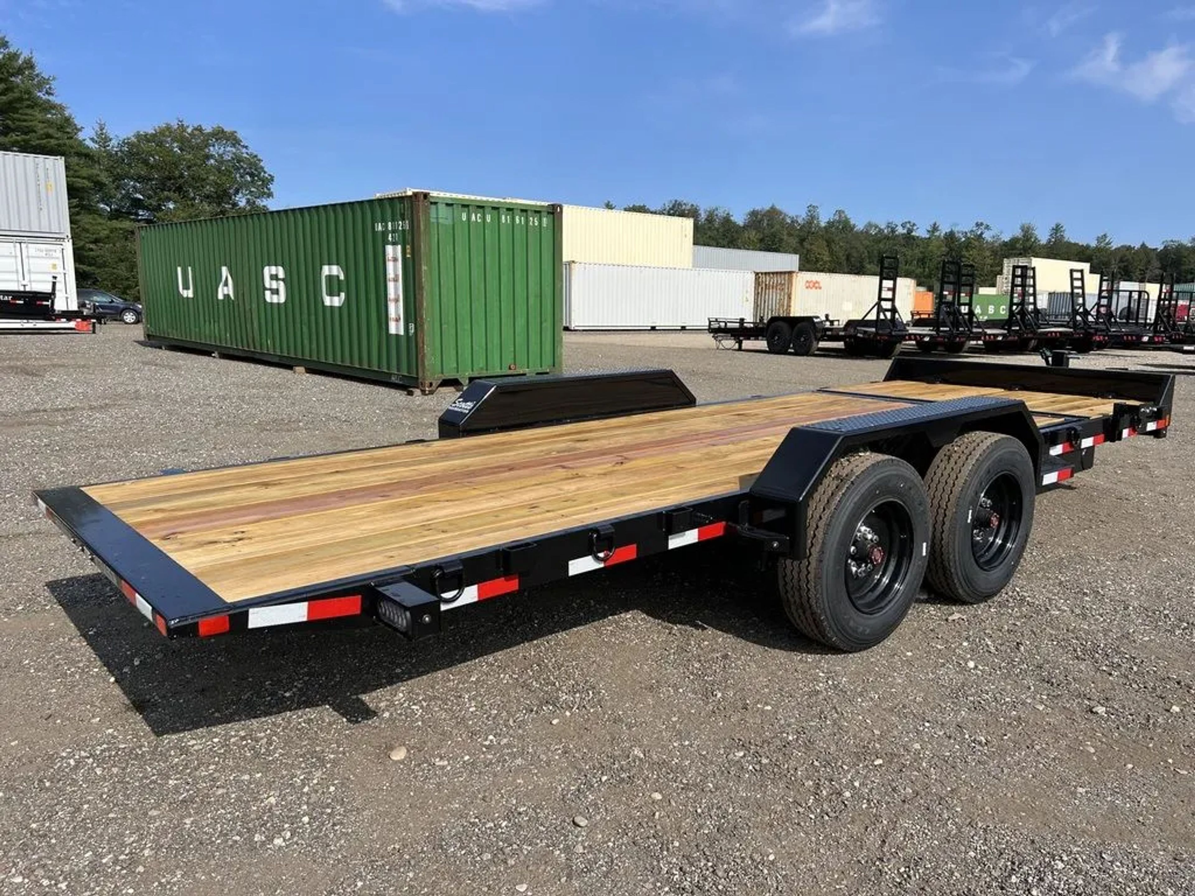 2024 Rice Trailers 7×20 16K Tilt Deck Equipment w/Spare Mount — view 5
