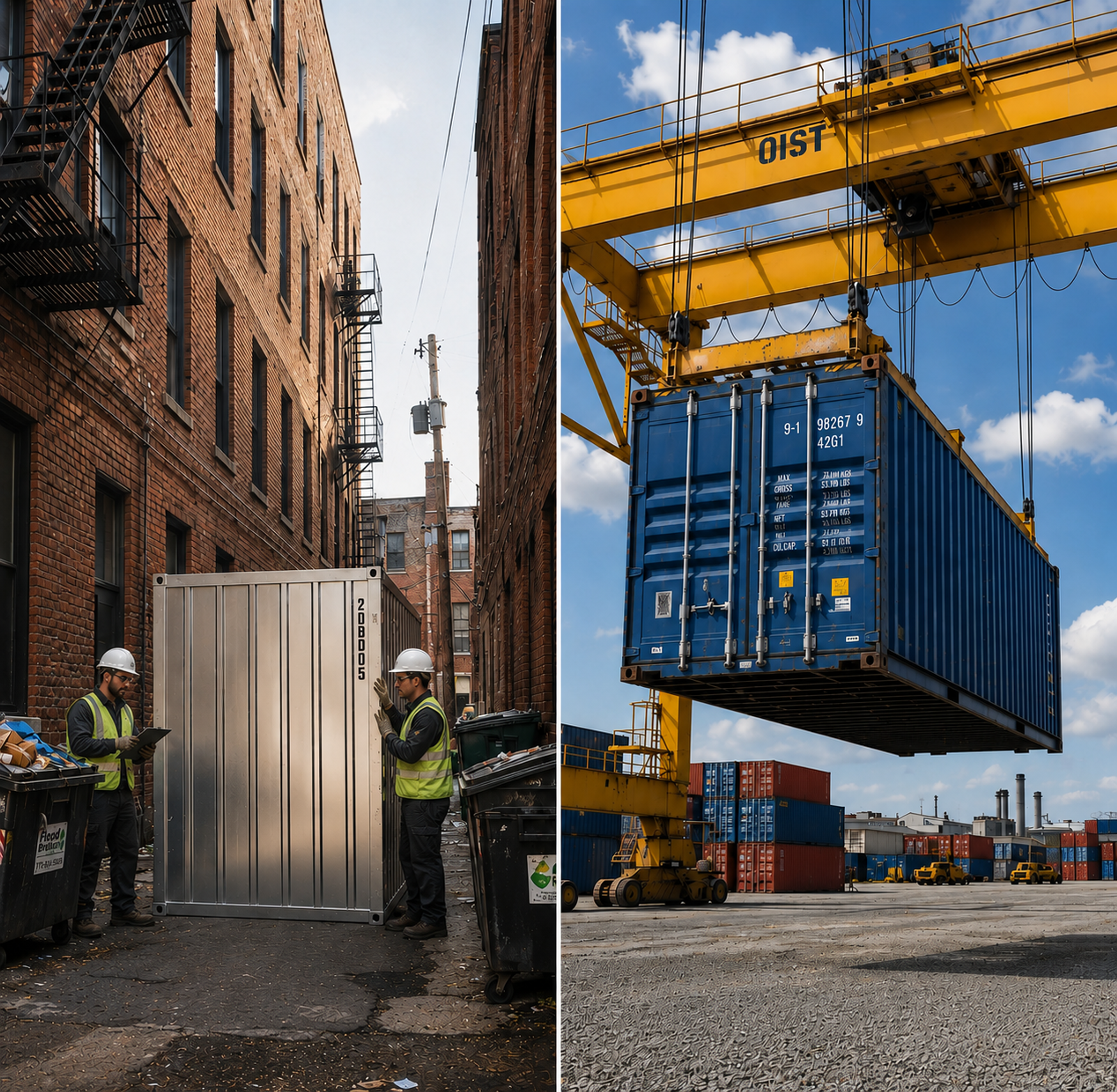 Flat-Pack vs Steel Storage Containers