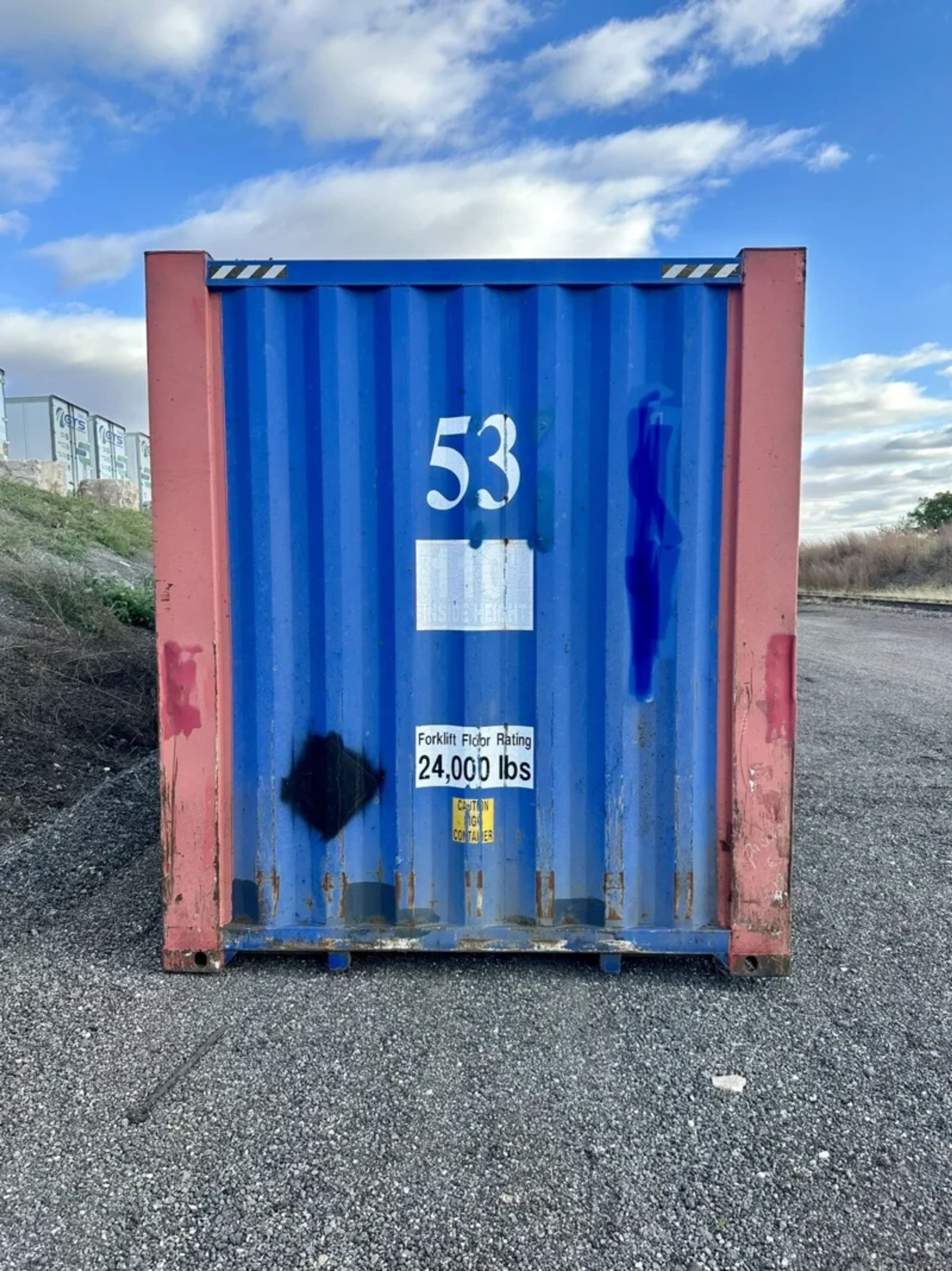 53′ High Cube Steel Shipping Container — view 10