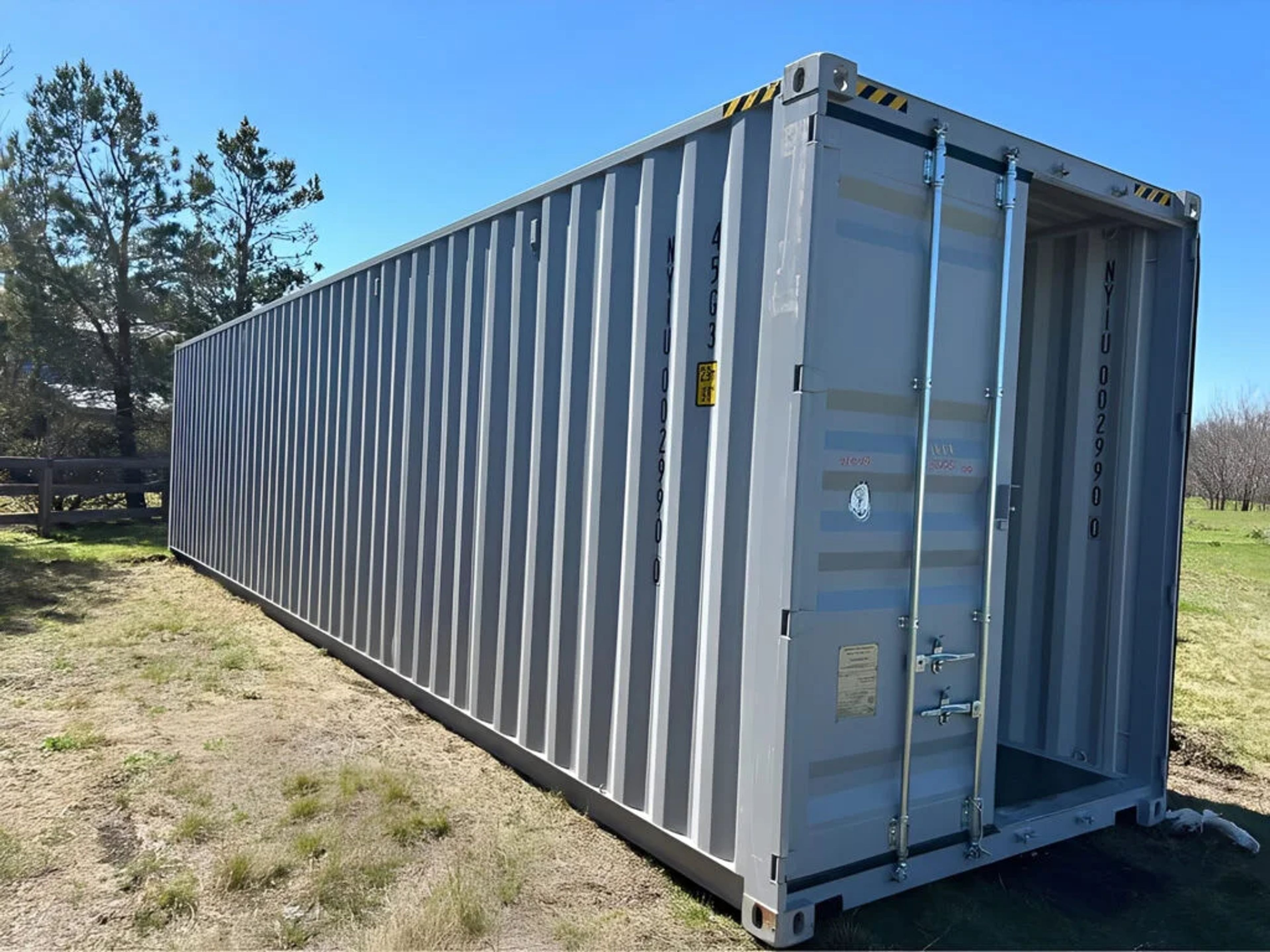 40ft High Cube Storage Container with 2 Side Doors — view 5