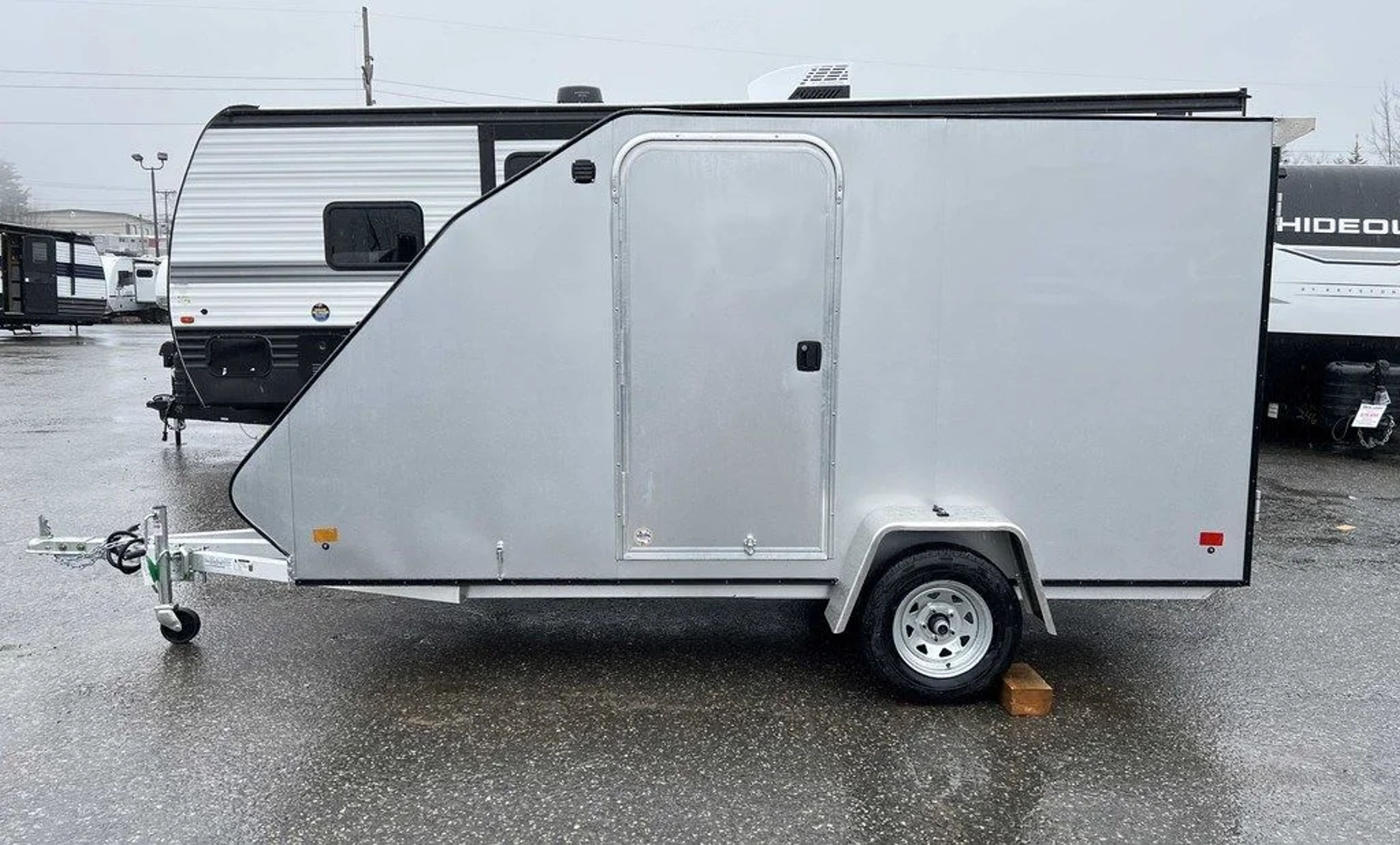 2024 Mission Trailers 60×12 Aluminum Single Place Crossover w/Galvanized — view 2