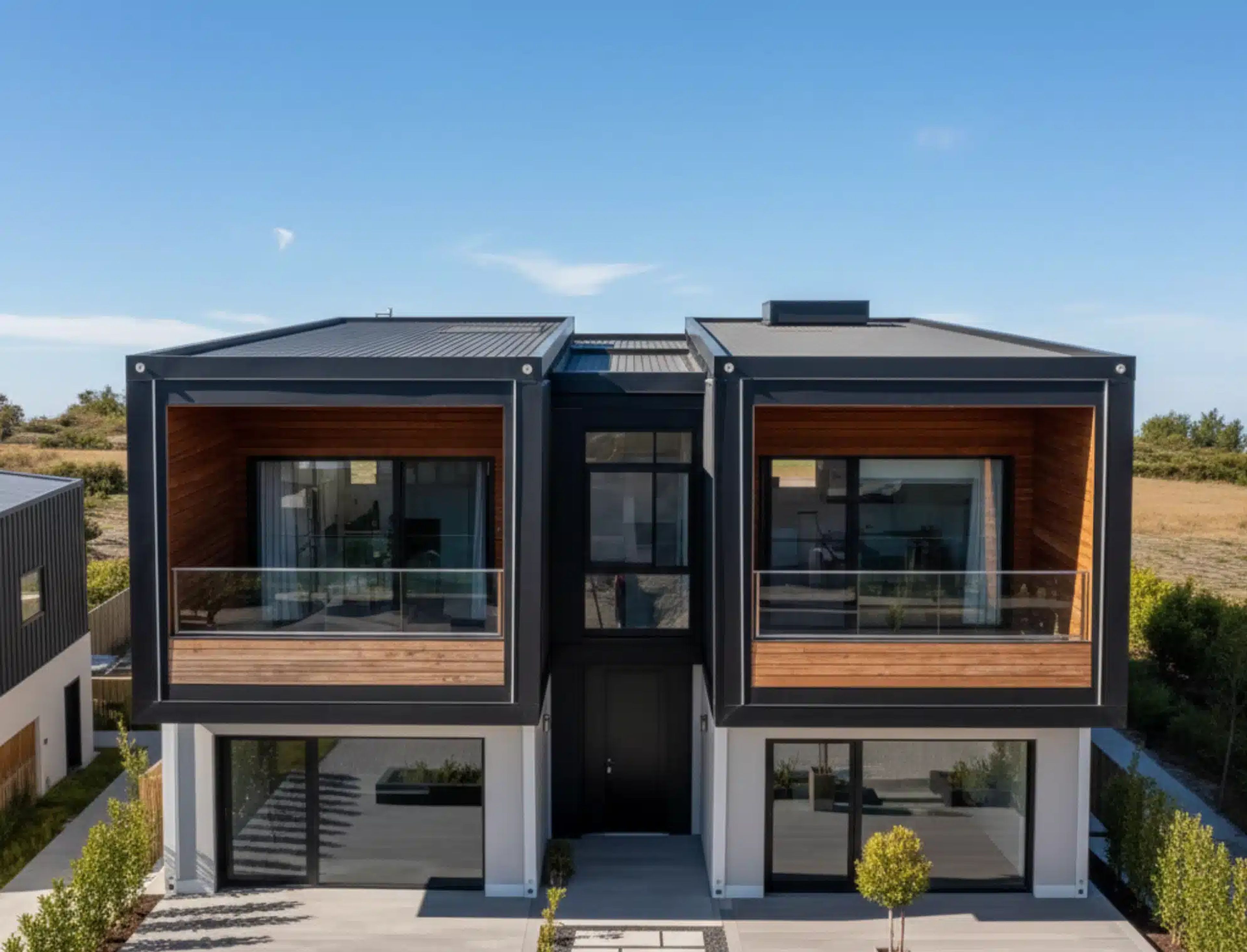 Luxury 3 Bedroom Prefabricated Modular Container Home Villa for Sale — view 2