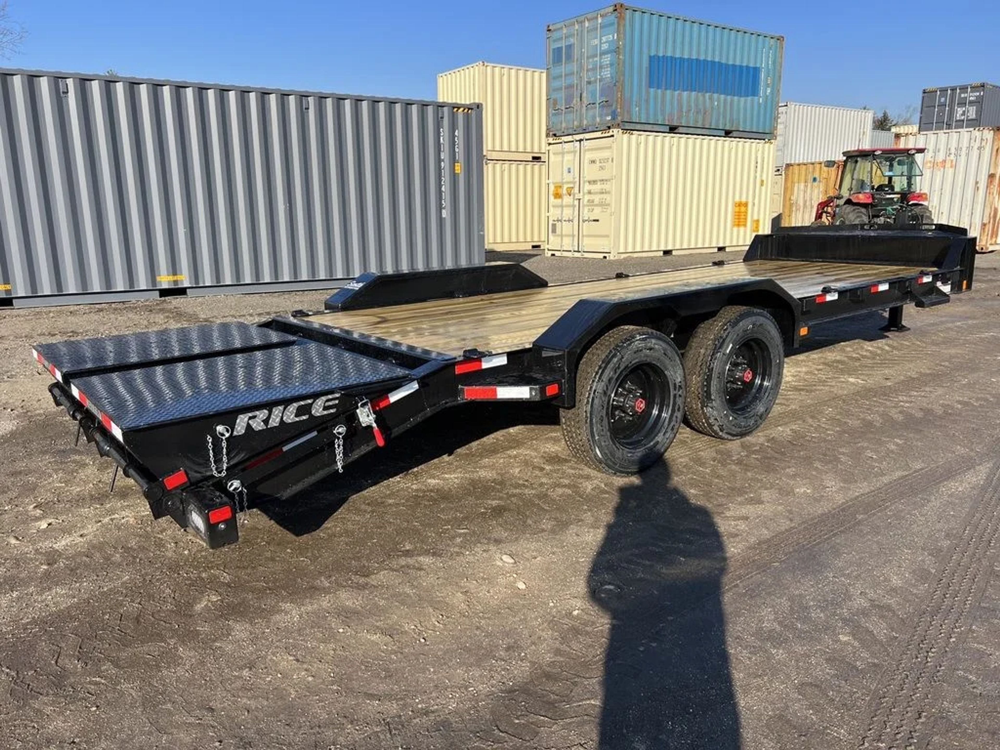 2024 Rice Trailers 7X18 Promax Industrial 21K Equipment w/Hydraulic Jack & Full — view 12