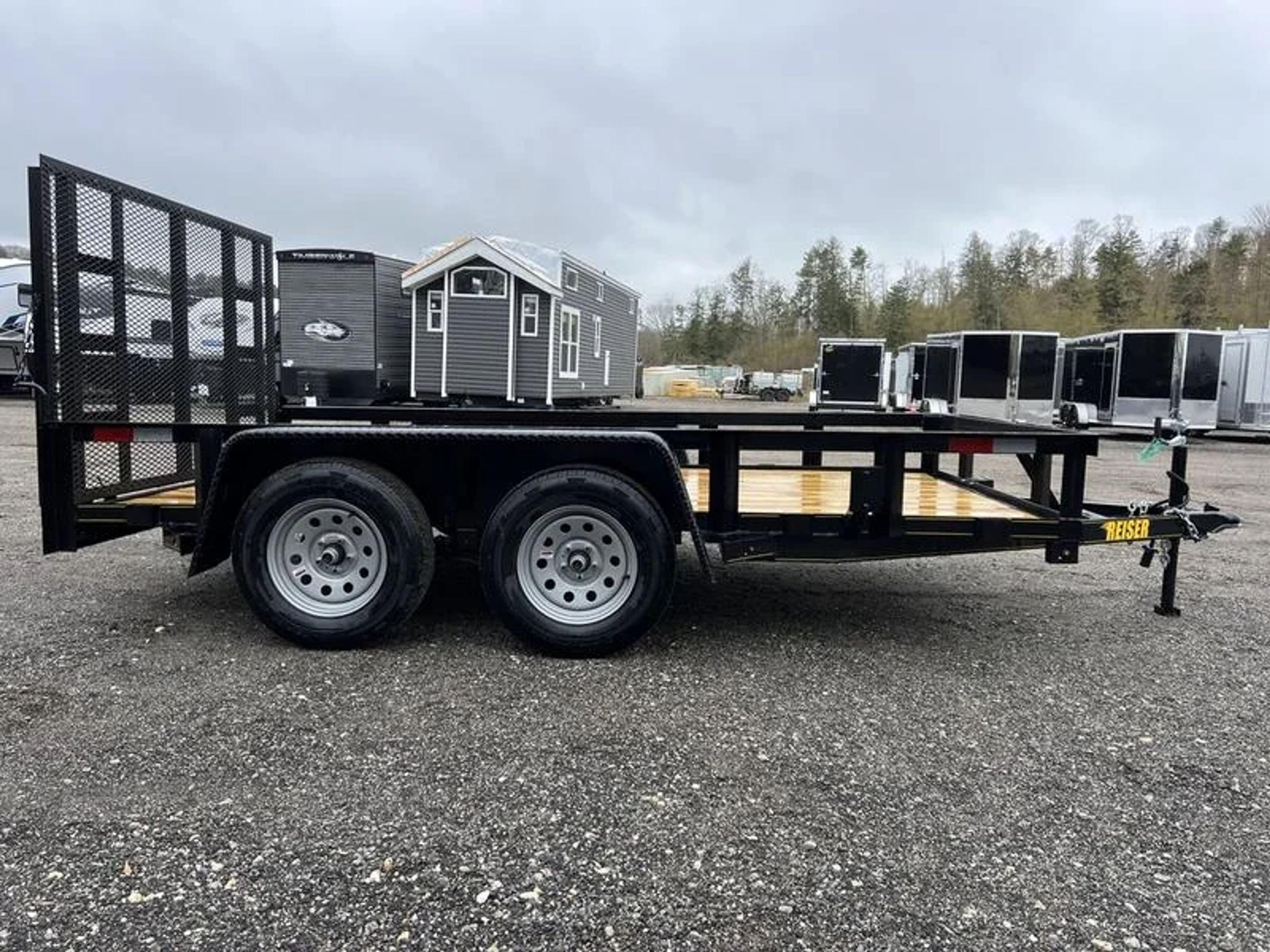 2024 Reiser Trailers 6.5×12 7K Landscape w/ Ramp Gate — view 3