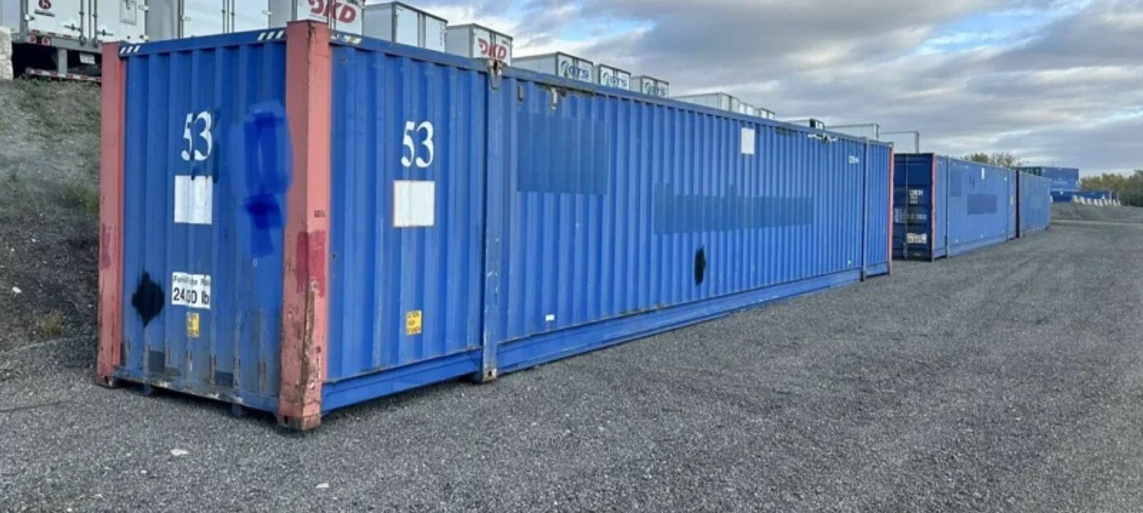 53′ High Cube Steel Shipping Container — view 12