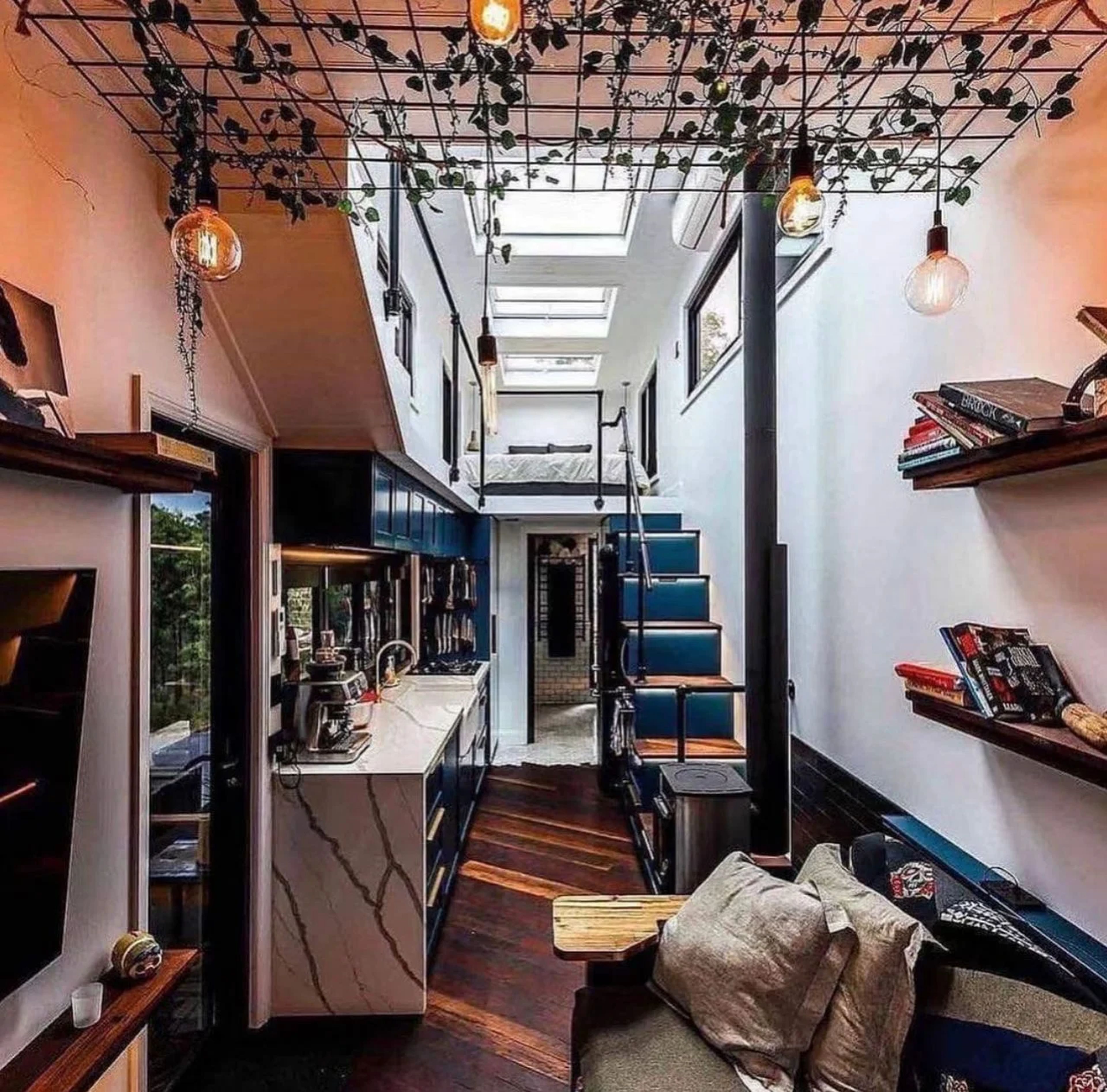 Luxury 1BHK Duplex Container Home with Spacious Outdoor Deck, Fully Furnished — view 3