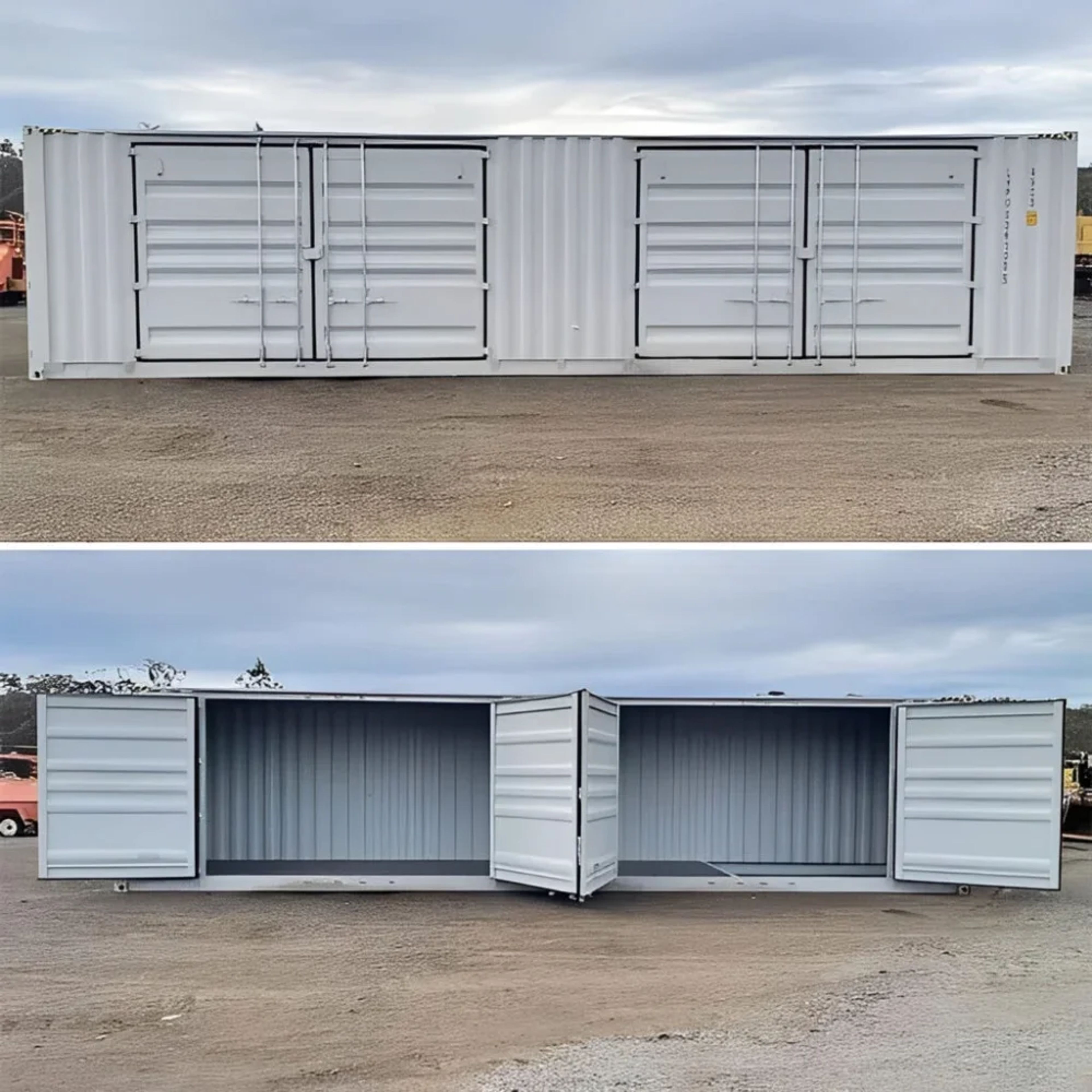 40ft High Cube Storage Container with 2 Side Doors — view 10