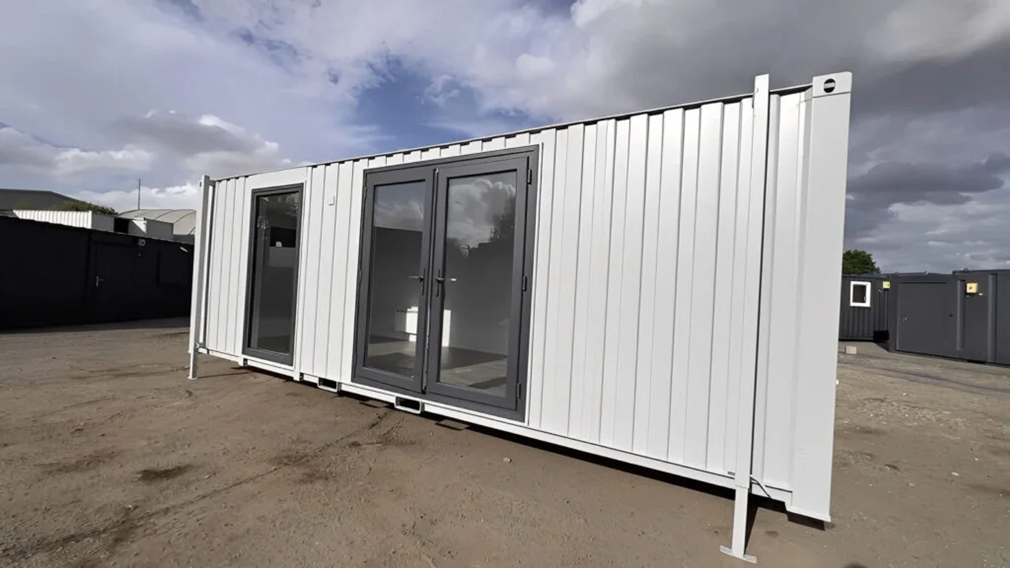 24ft x 9ft Site Office with Toilet – Sales Office / Marketing Suite / Portable — view 4