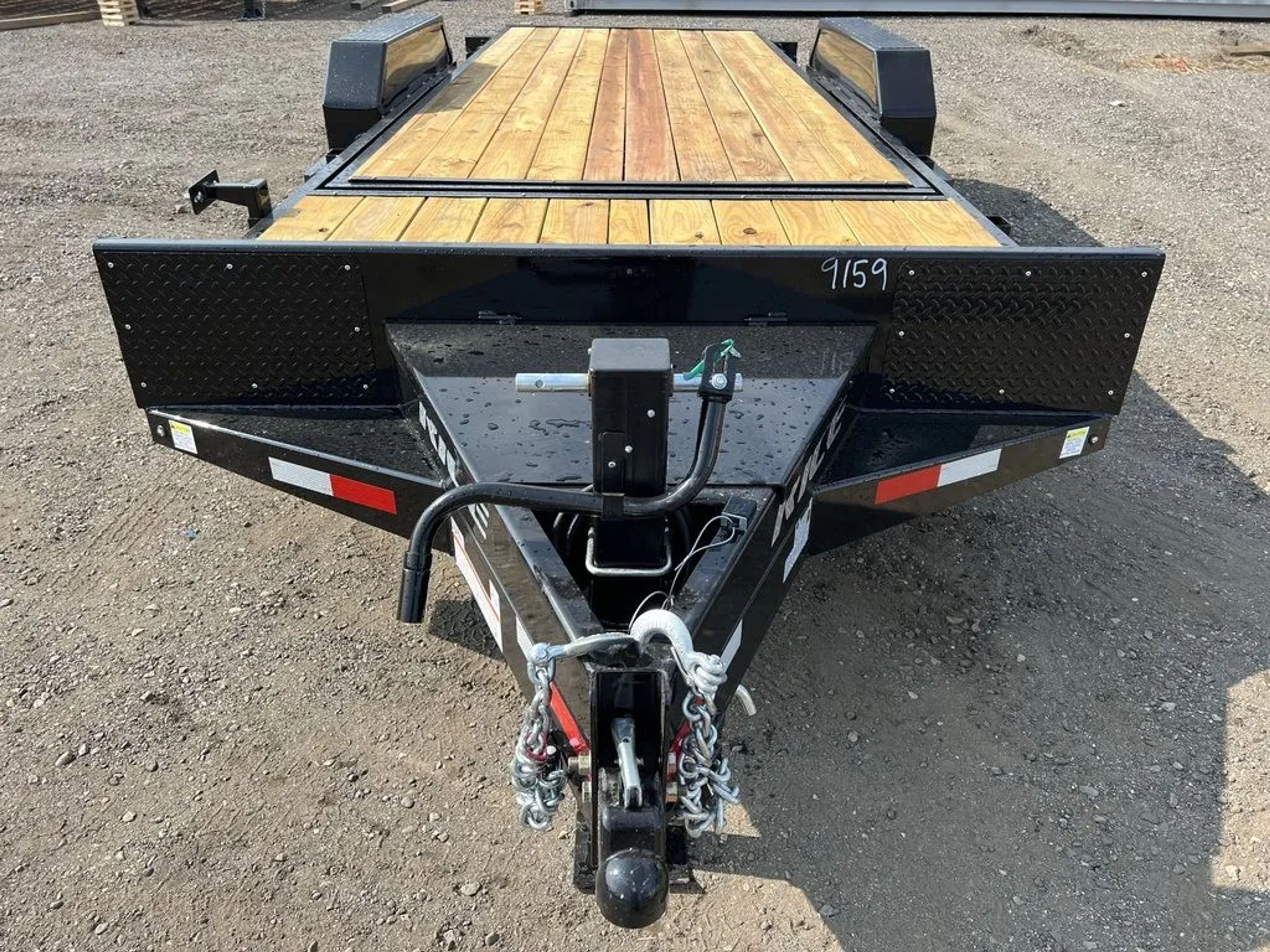 2024 Rice Trailers 7×20 16K Tilt Deck Equipment w/Spare Mount — view 8