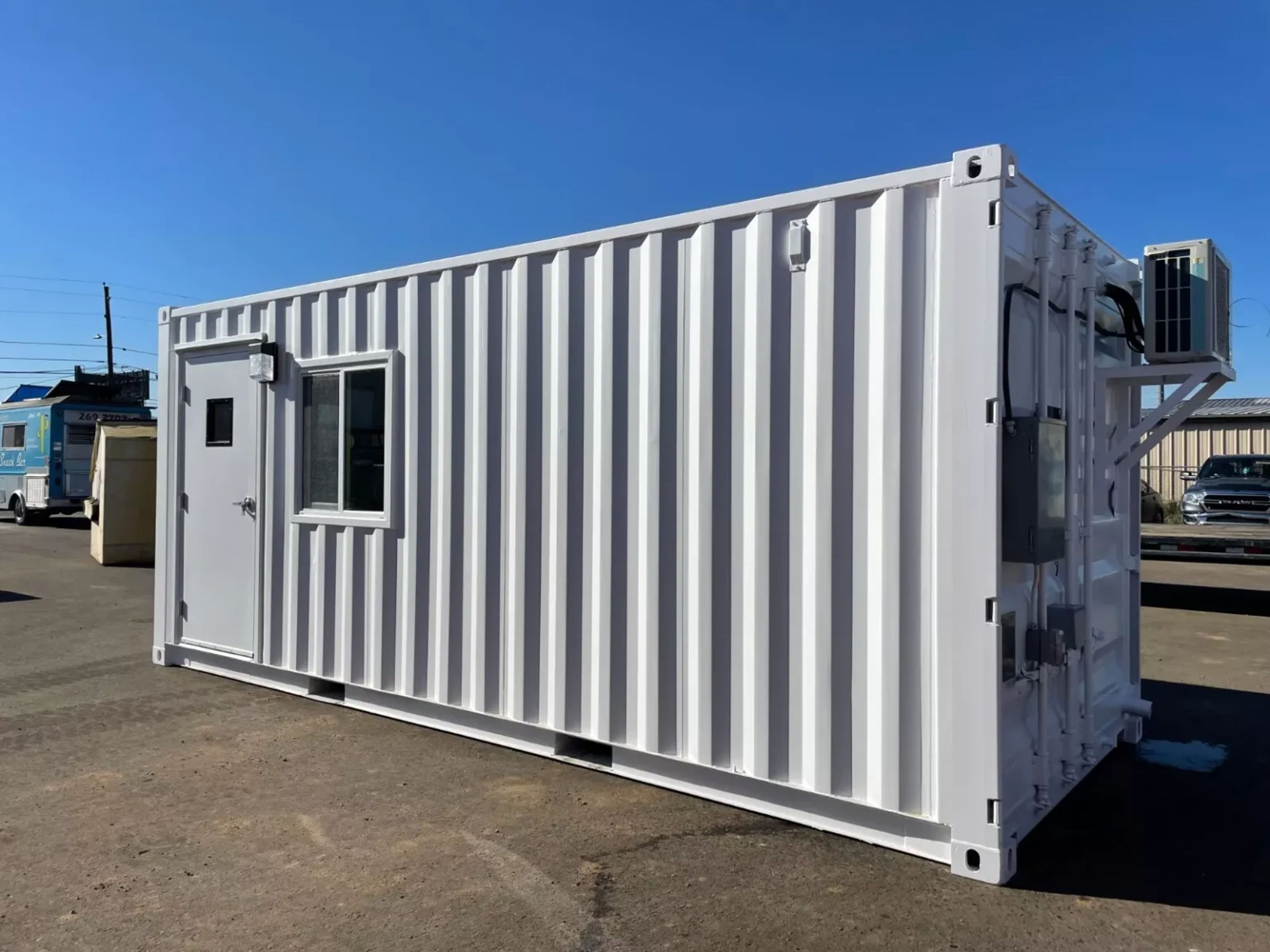 20 foot office refurbished shipping container — view 8