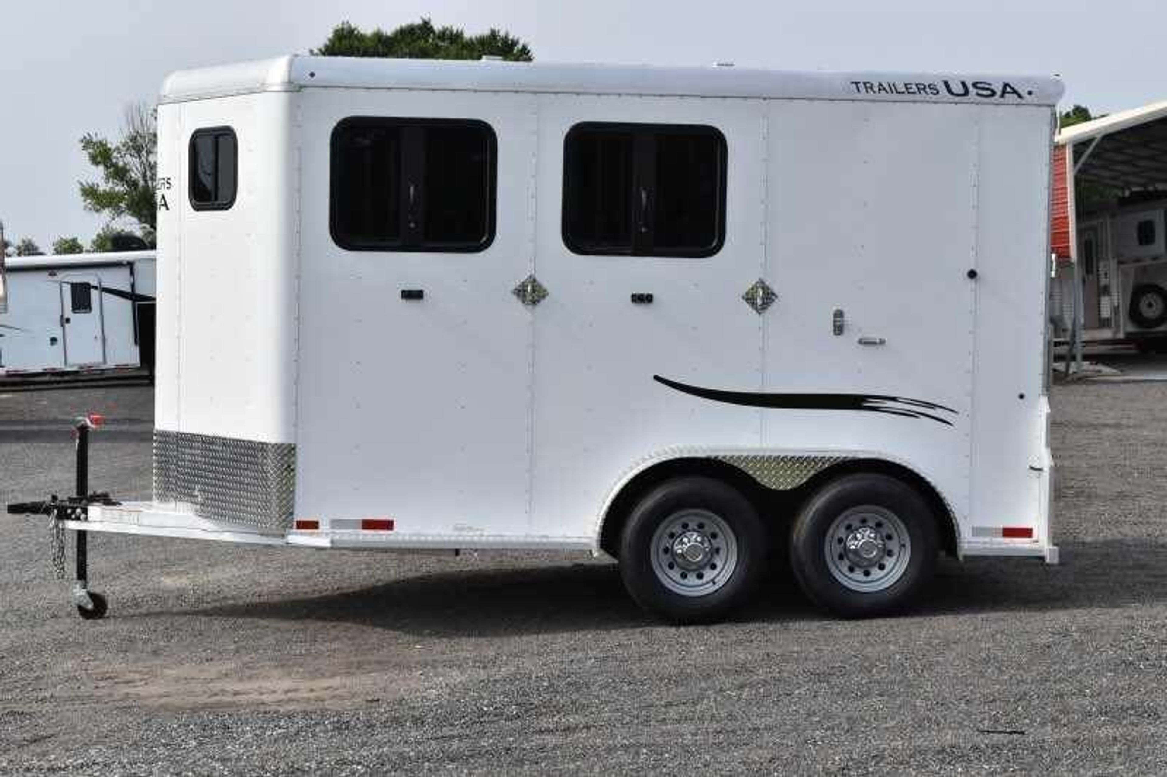 2019 Trailers USA 2HSLBPDLX 2 Horse Trailer — view 20
