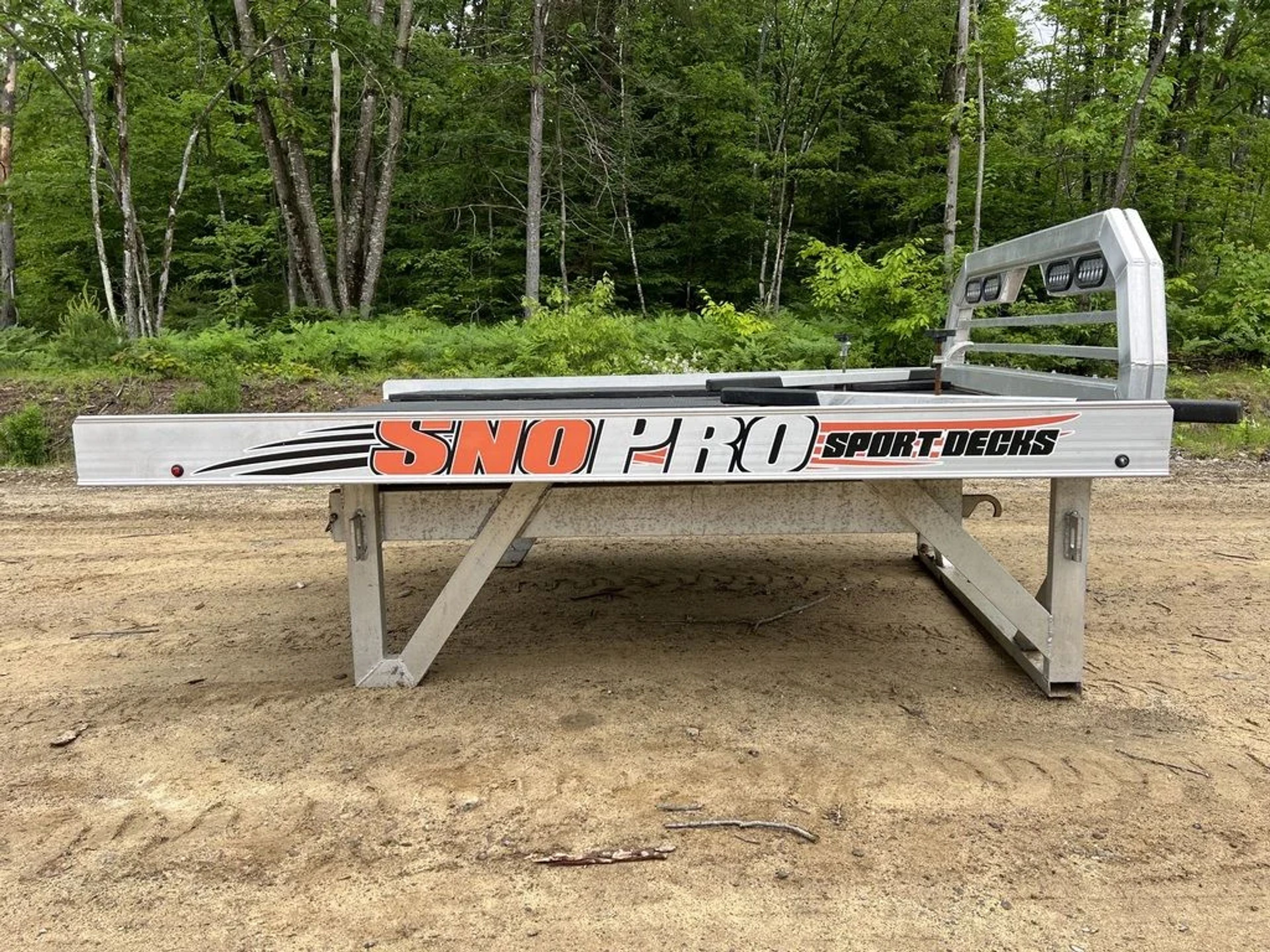 Sno Pro 7ft Aluminum Sled Deck w/Sliding Sides & Telescoping — view 11