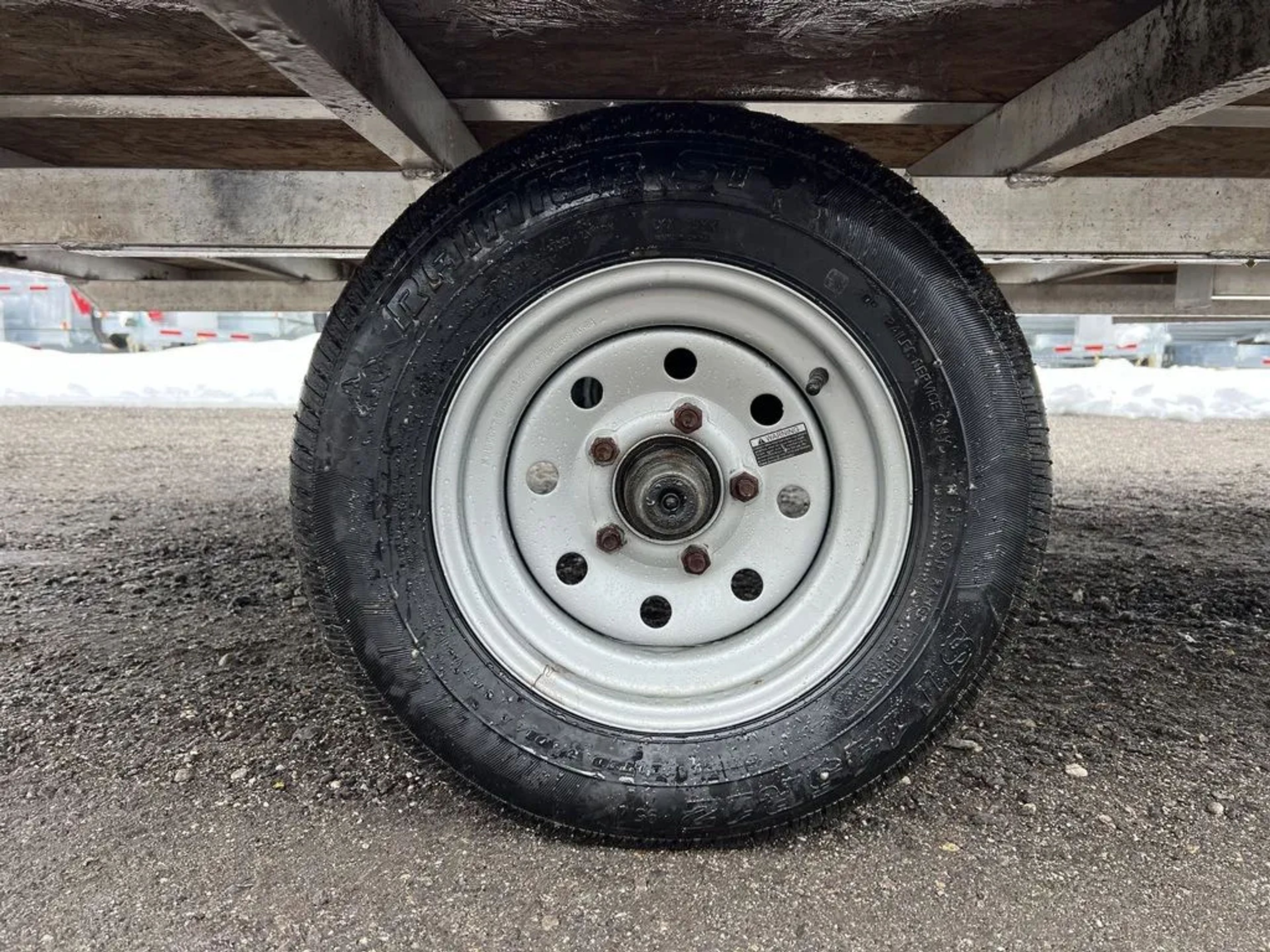 High Country Trailers 101×12 Aluminum 2-Place Hybrid w/Track Mats — view 5