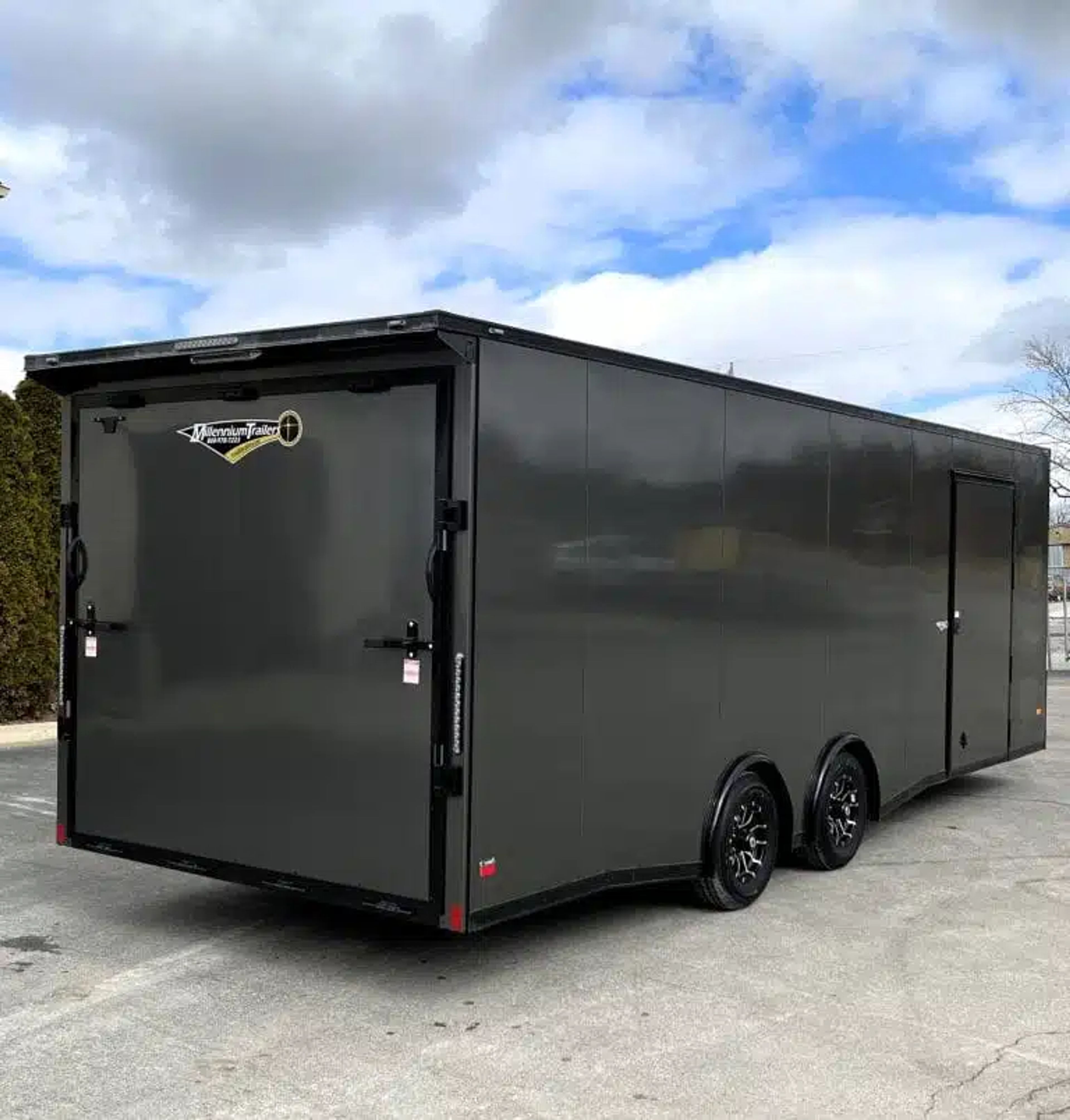Enclosed Car Hauler 2025 24ft. Blaze w/Finished Interior & Aluminum Wheels 0407 — view 5