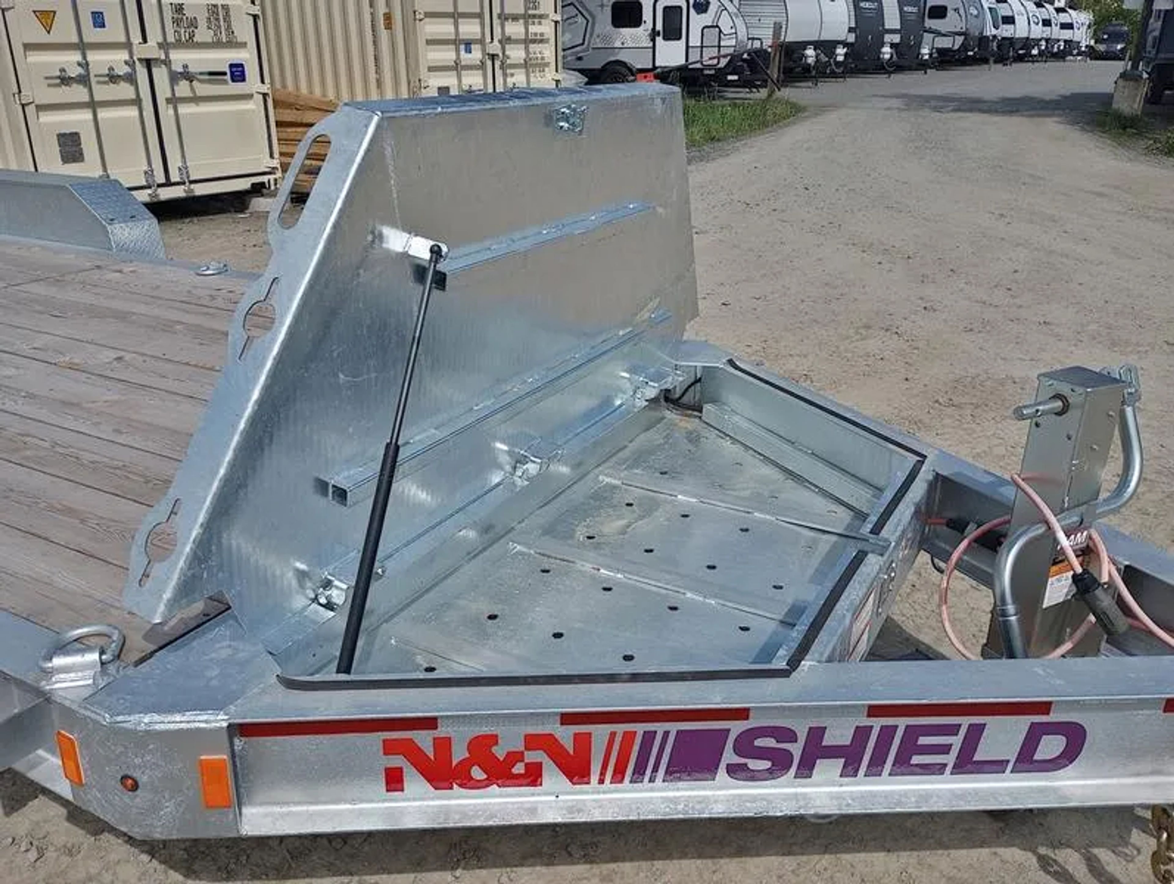 2024 N&N Trailers 7×20+3 Galvanized 22.5K Lowpro Equipment Trailer w/HD Full — view 9