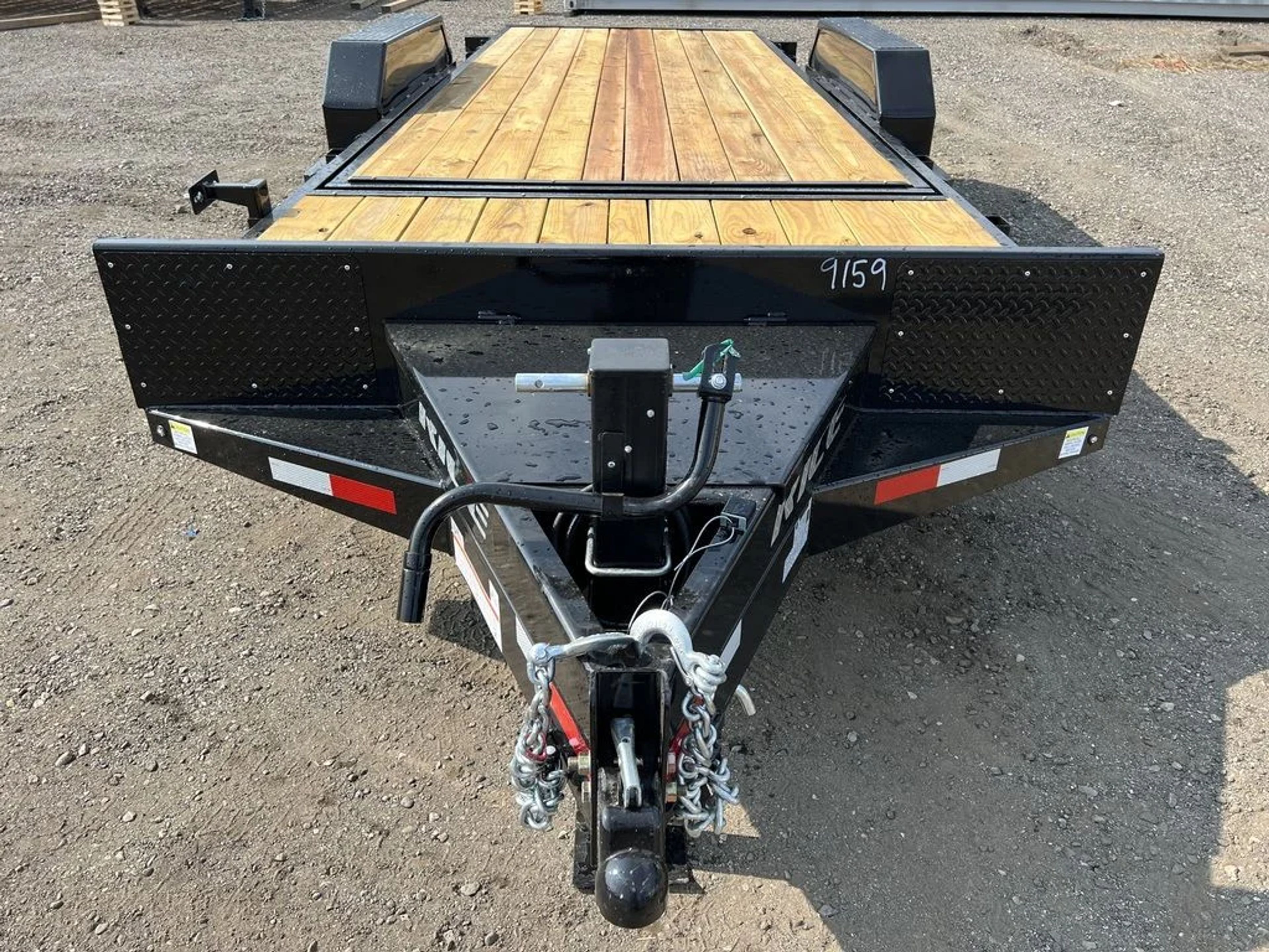 2024 Rice Trailers 7×20 16K Tilt Deck Equipment w/Spare Mount — view 2
