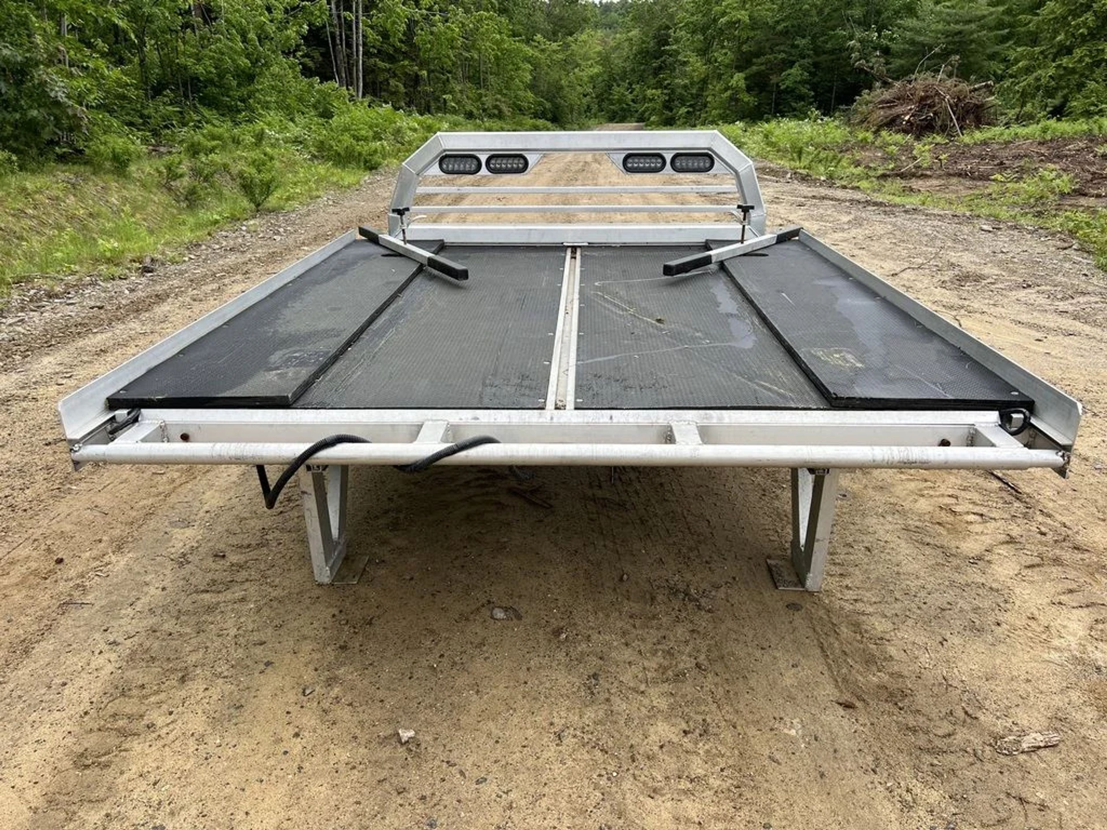 Sno Pro 7ft Aluminum Sled Deck w/Sliding Sides & Telescoping — view 12