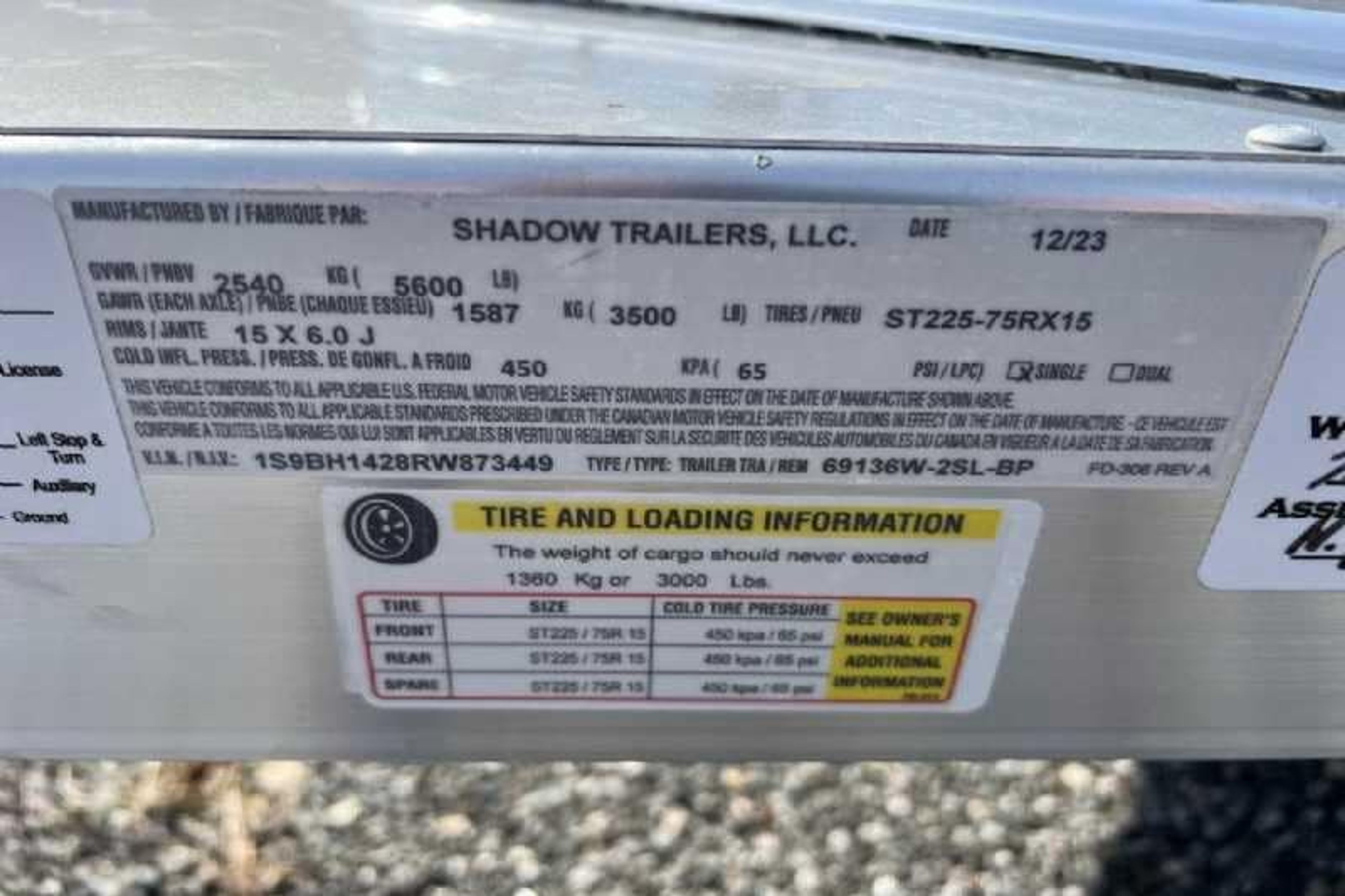 2024 Shadow 2 Horse Bumper Pull — view 6