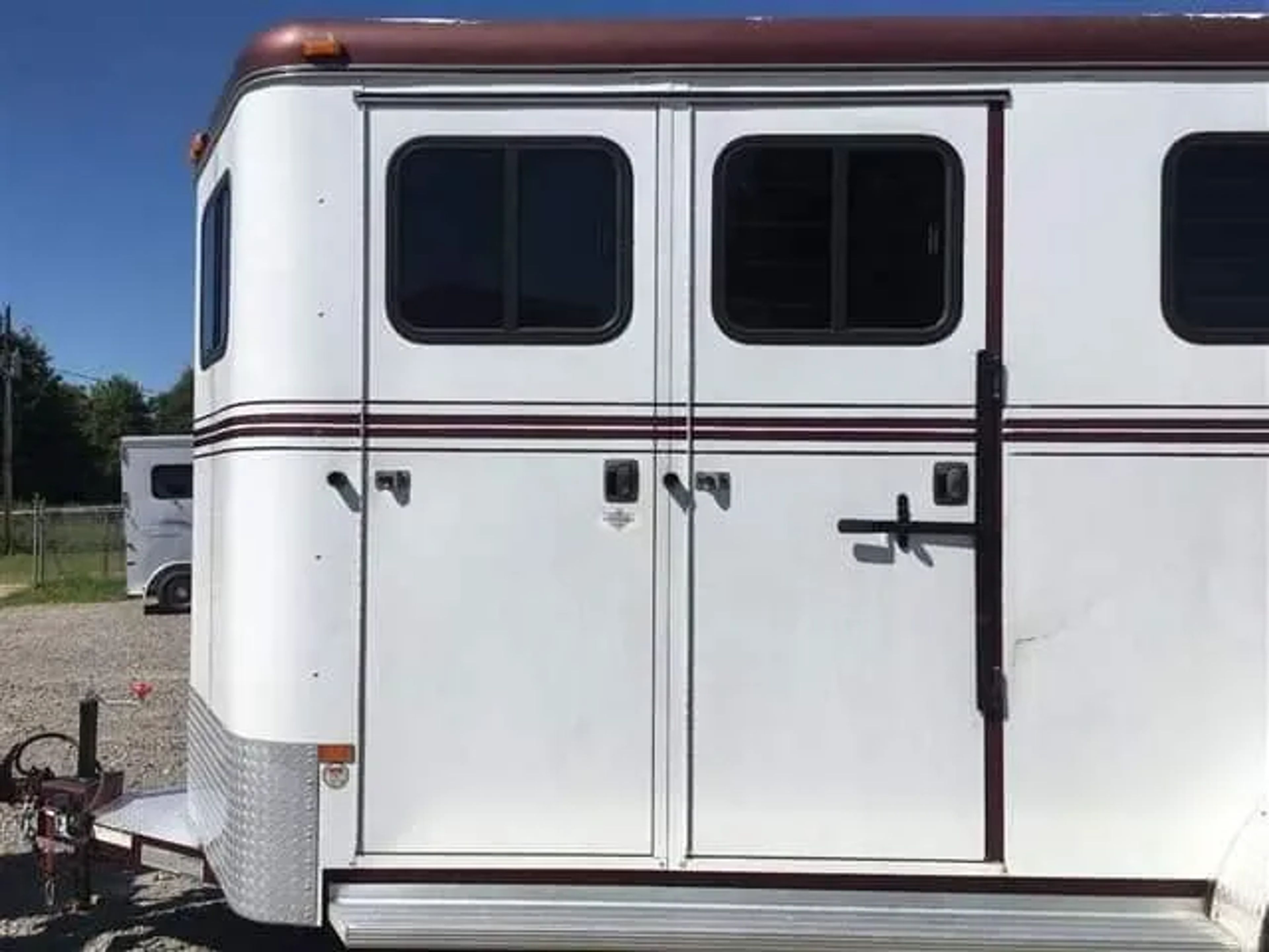 2007 Hawk 2 Horse Bumper Pull Side Ramp — view 19