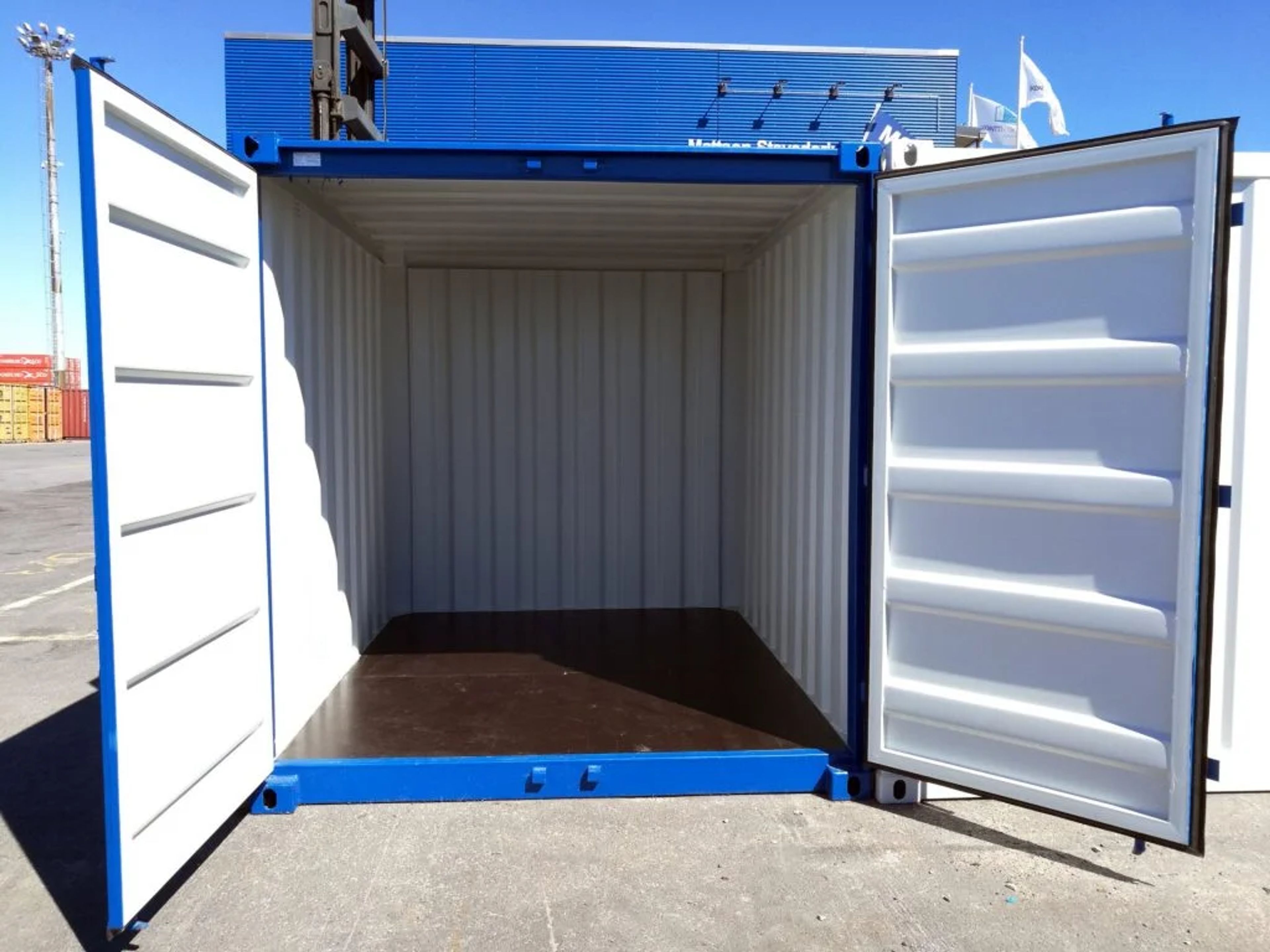 10ft Used Shipping Container – Wind & Watertight — view 2