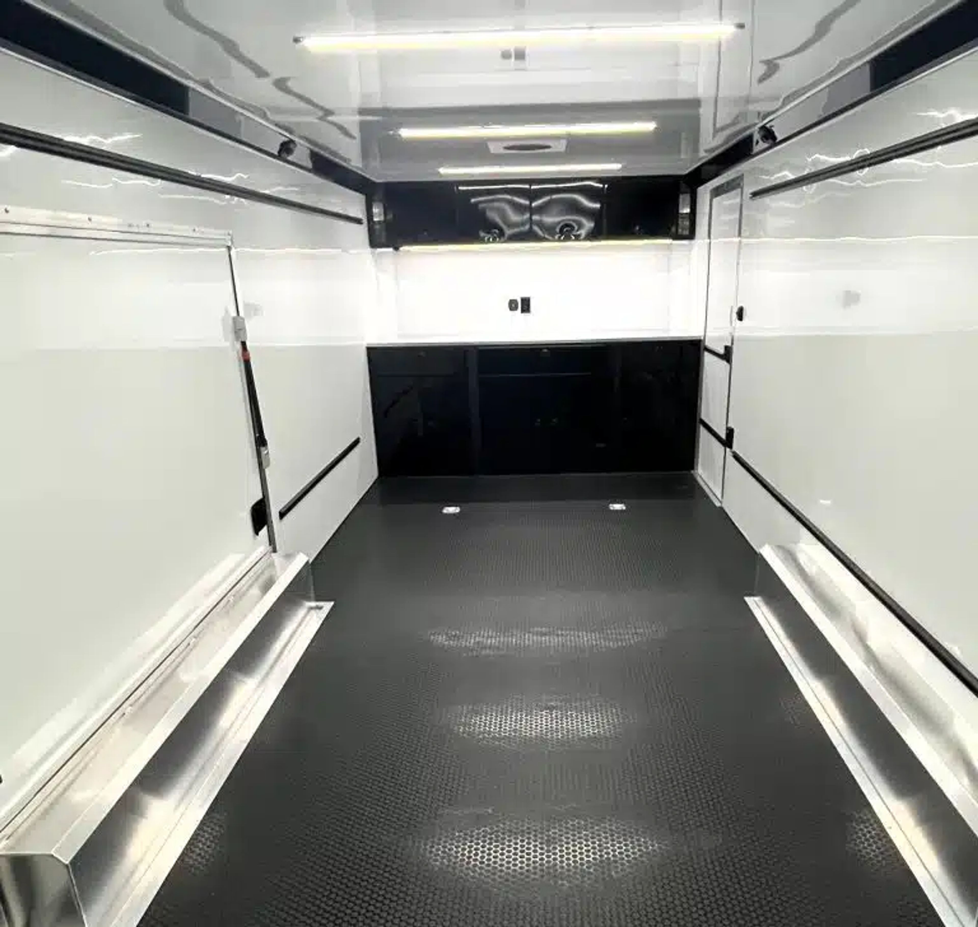 Enclosed ATC Car Trailer 2026 24ft. Aluminum ROM 450 w/Large Escape Door & — view 2