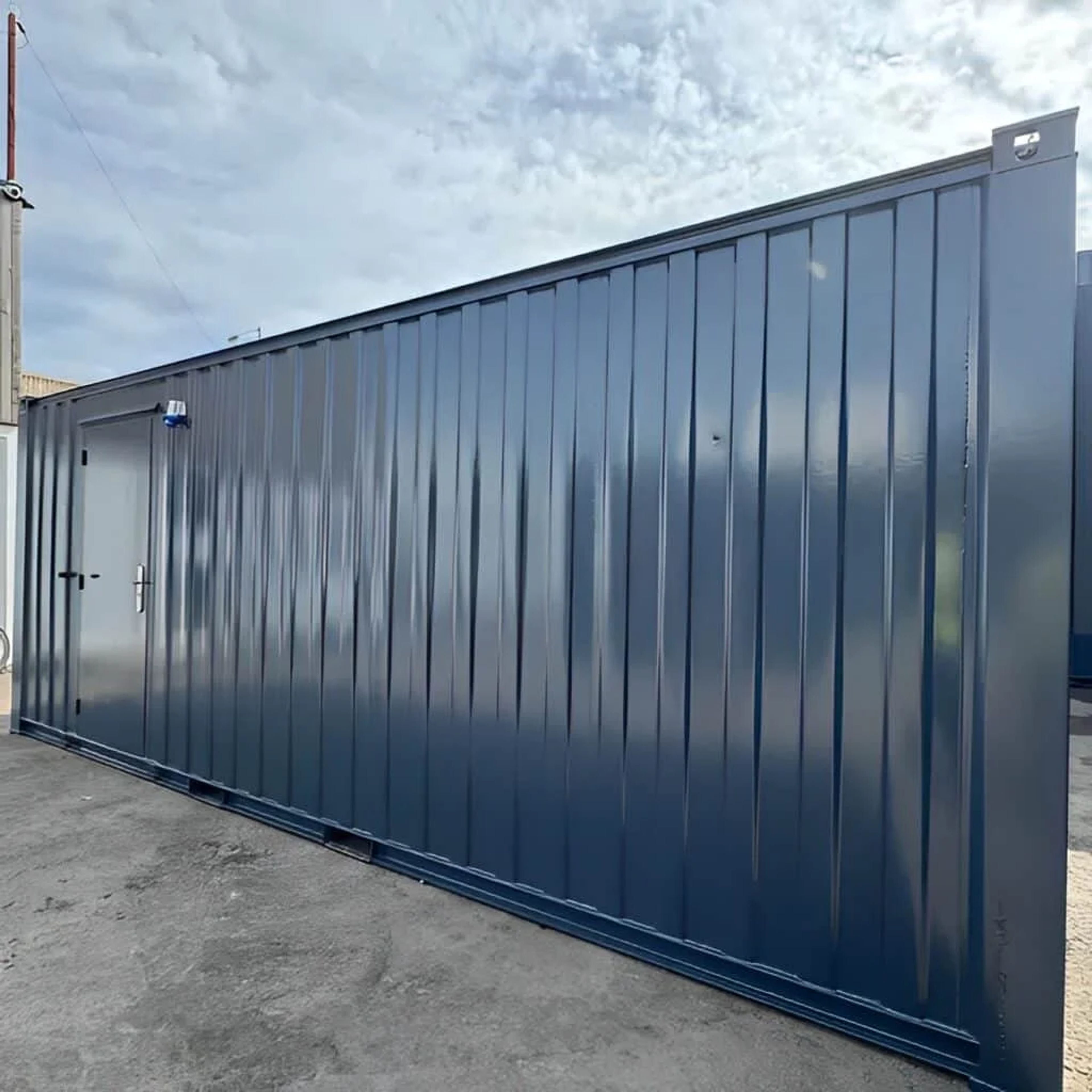 21ft x 8ft Custom Cabin Office / Canteen | Picture Windows | Portable Building — view 6