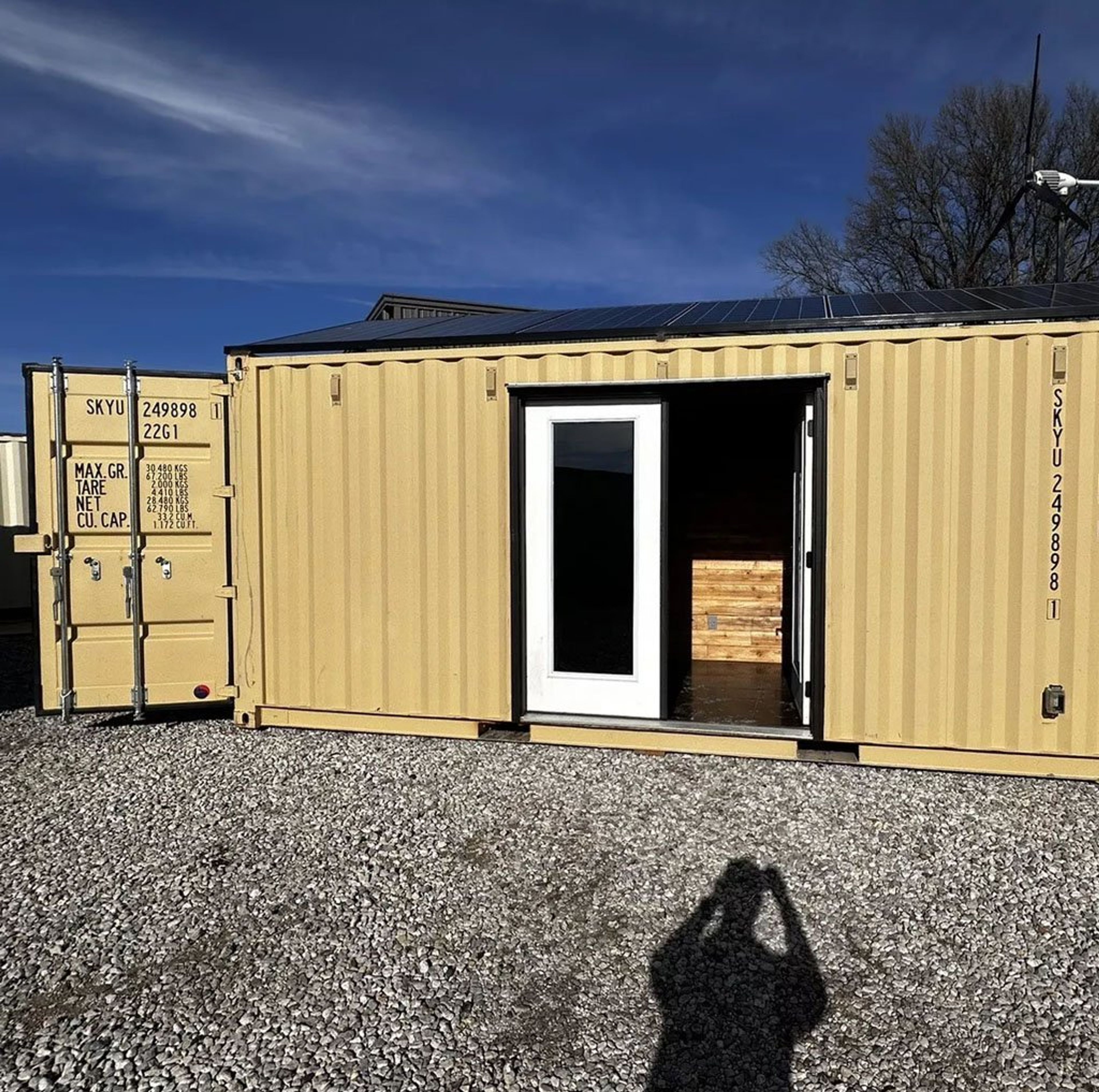 20ft Shipping Container Office Solar Off Grid Or Grid — view 4