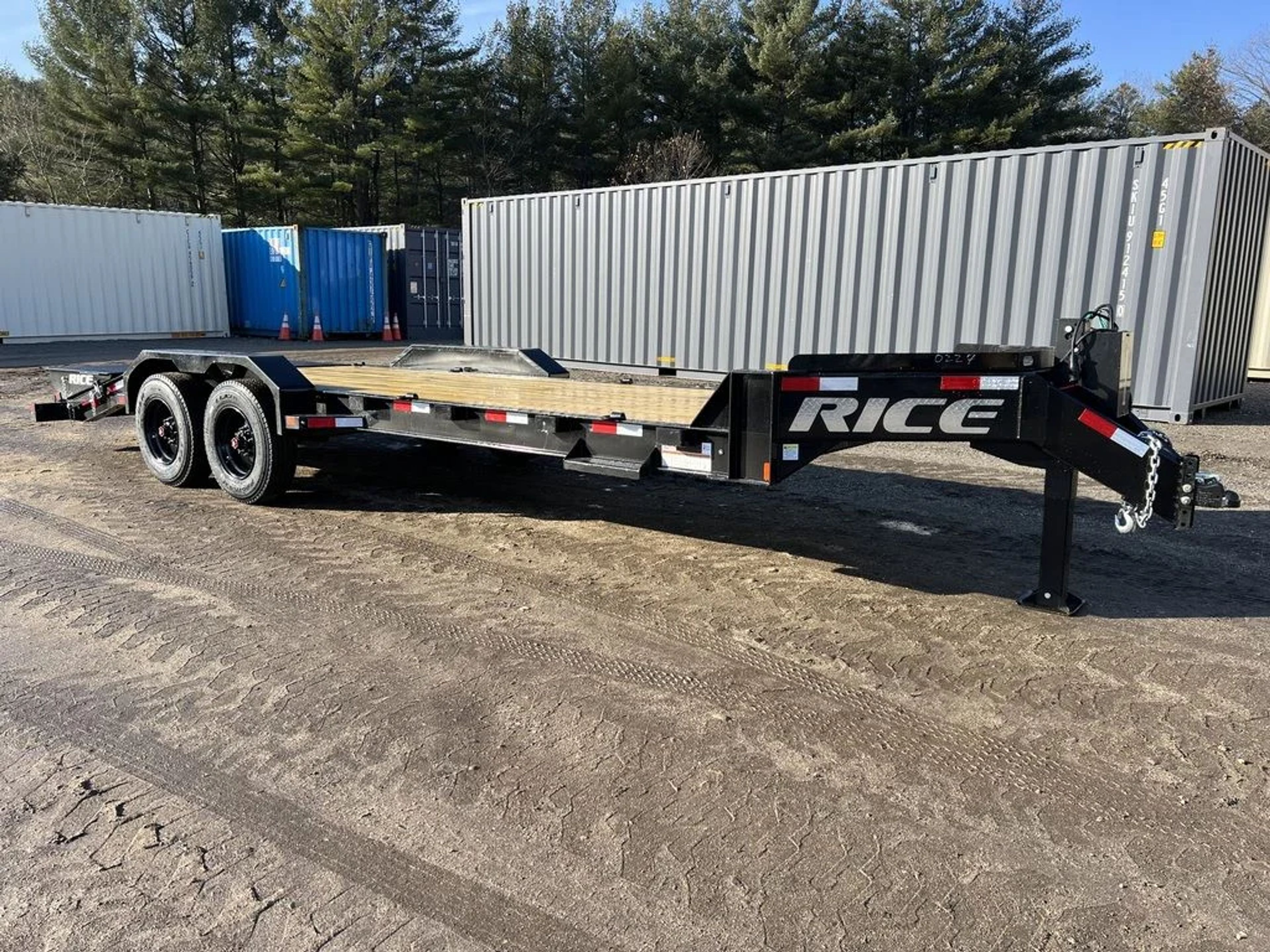 2024 Rice Trailers 7X18 Promax Industrial 21K Equipment w/Hydraulic Jack & Full — view 5